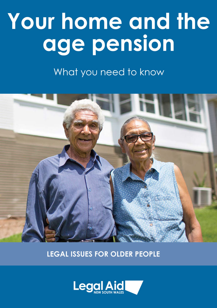 Your home and the age pension Cover
