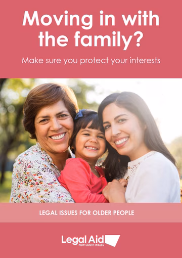 Moving in with the family cover
