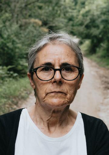 Senior woman in the park