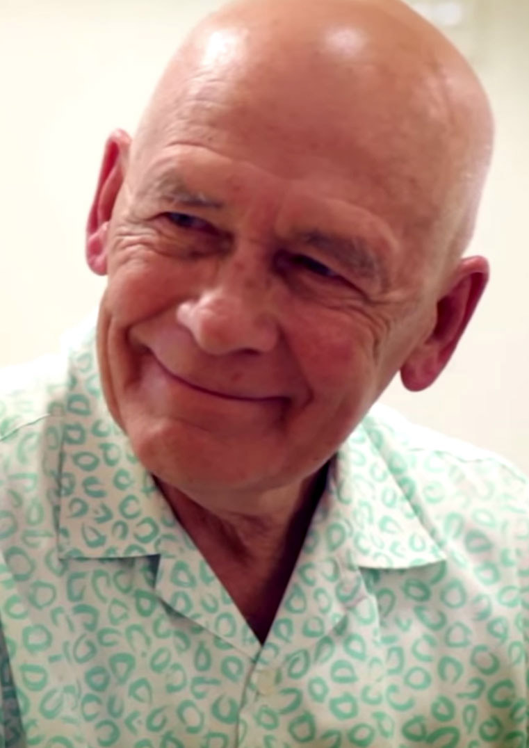 Peter being interviewed