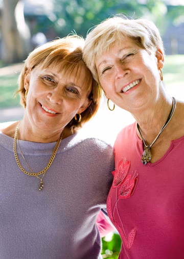 Two senior women 