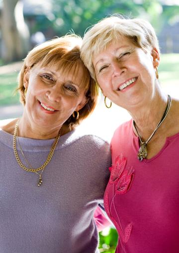 Two senior women 