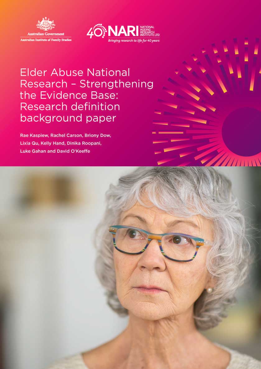 Elder Abuse National Research