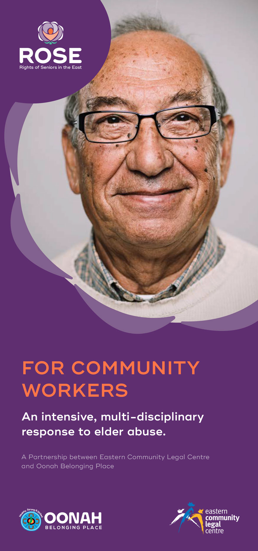 An intensive, multi-disciplinary response to elder abuse brochure cover