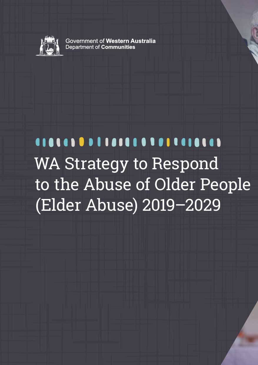 WA Strategy to Respond to Elder Abuse Cover