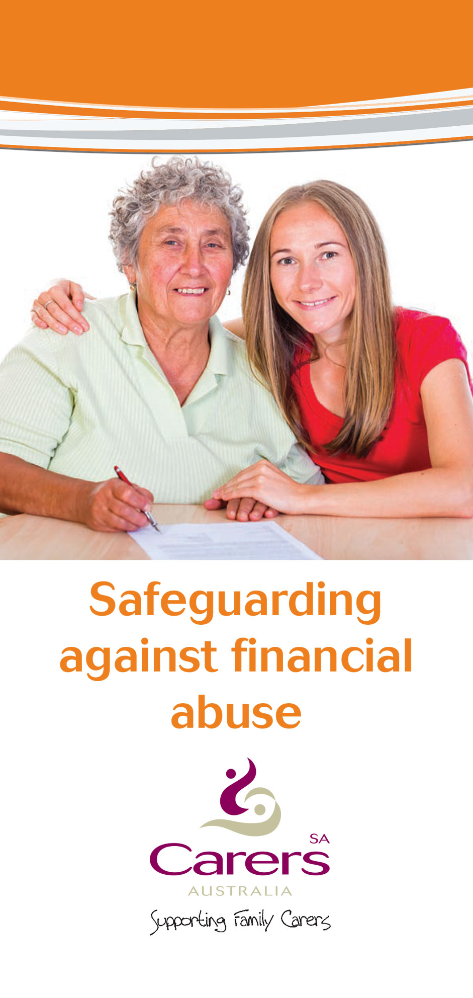Safeguarding against financial abuse cover