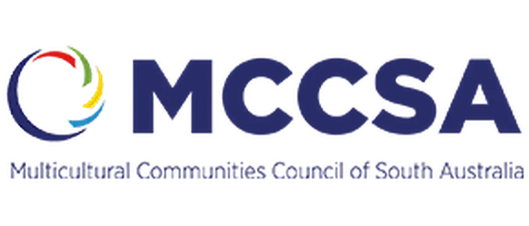 Multicultural Communities Council of South Australia logo