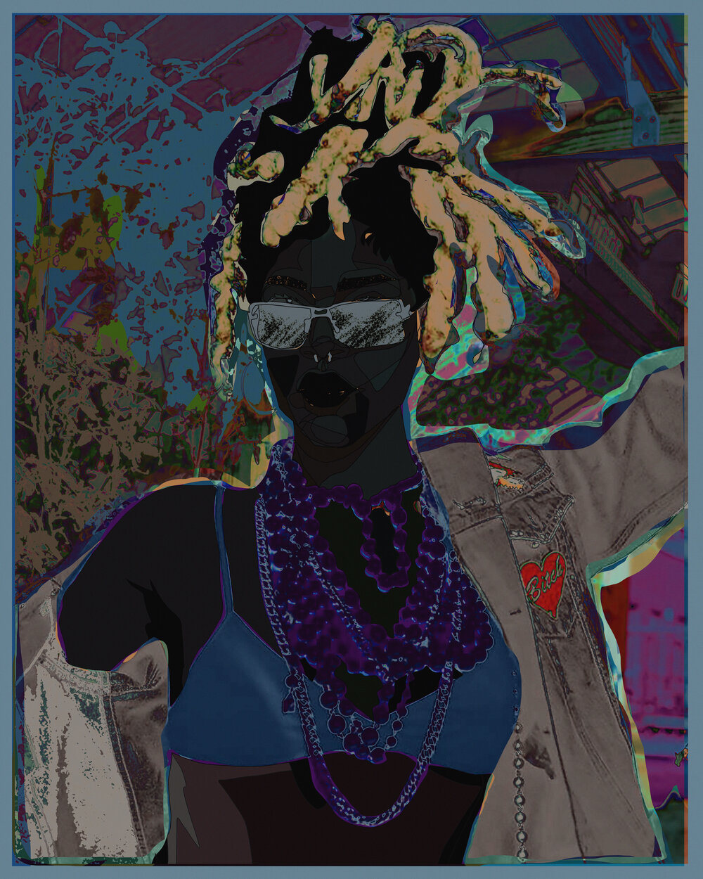 TWO QUEENS: Ode to Romare Bearden by Amani Lewis