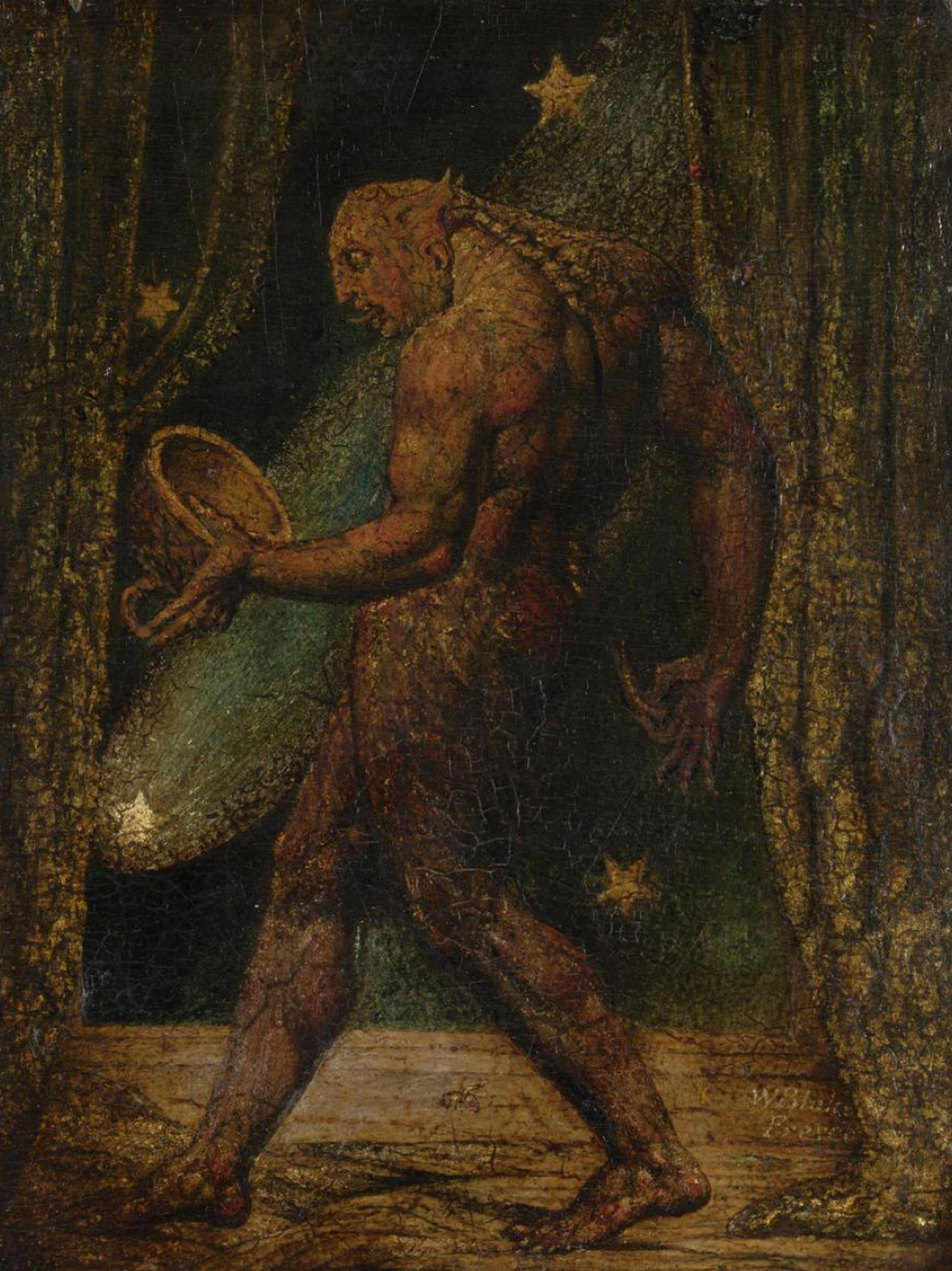 'The Ghost of a Flea', 1819–20 by William Blake