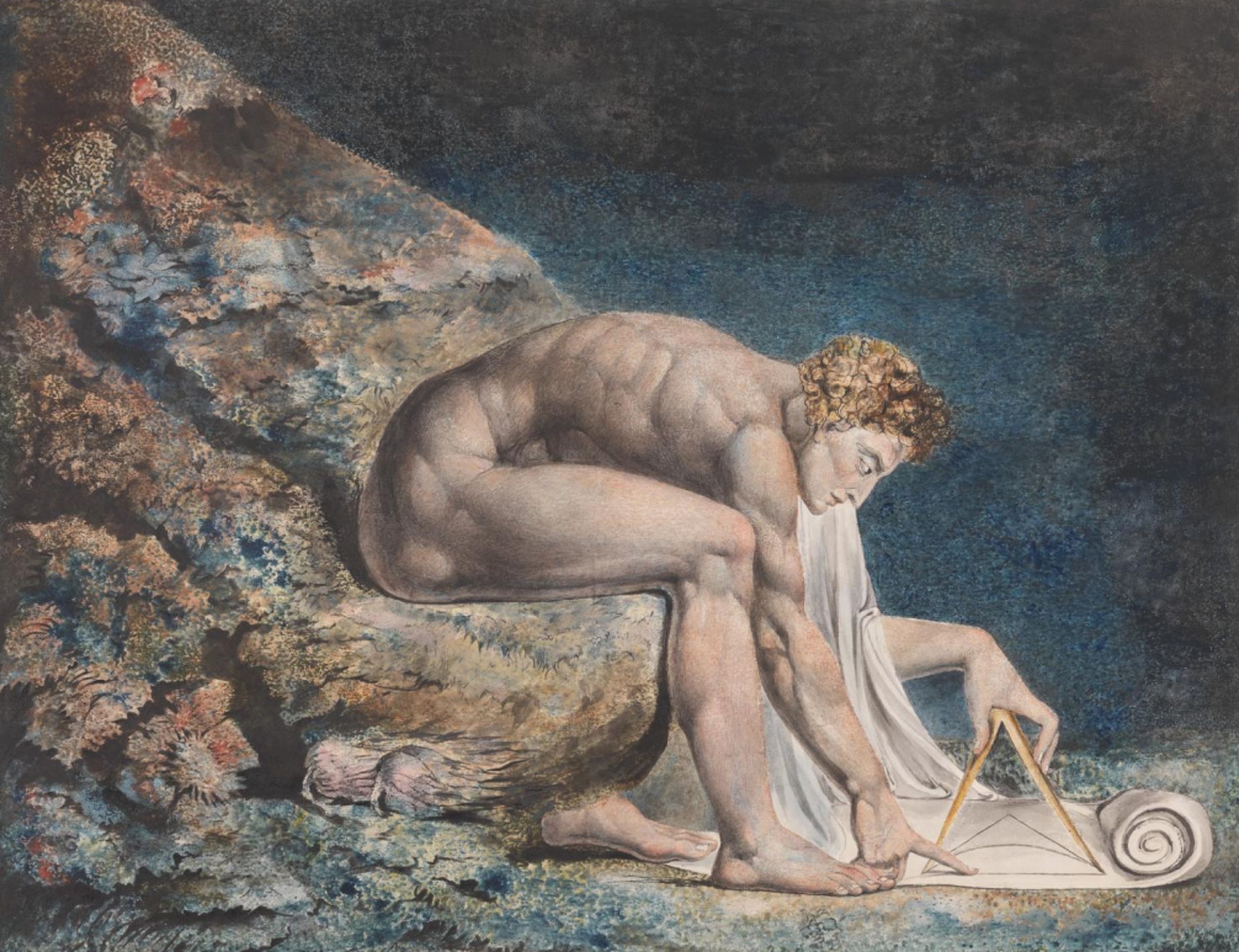 'Newton', 1795–c1805 by William Blake