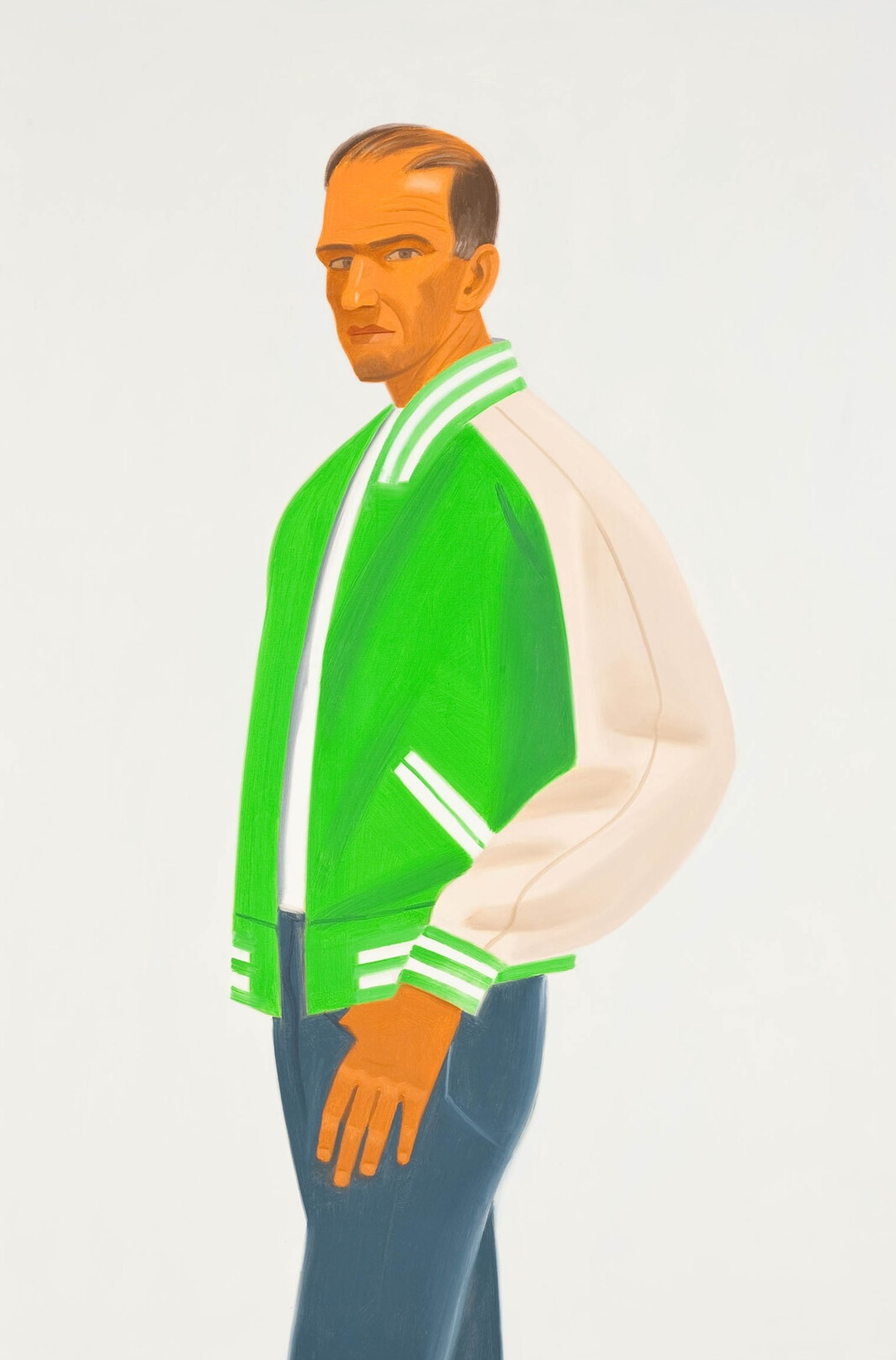 'Green Jacket' by Alex Katz, 1989