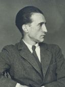 Black and white photo of Marcel Duchamp Black and white photo of Marcel Duchamp