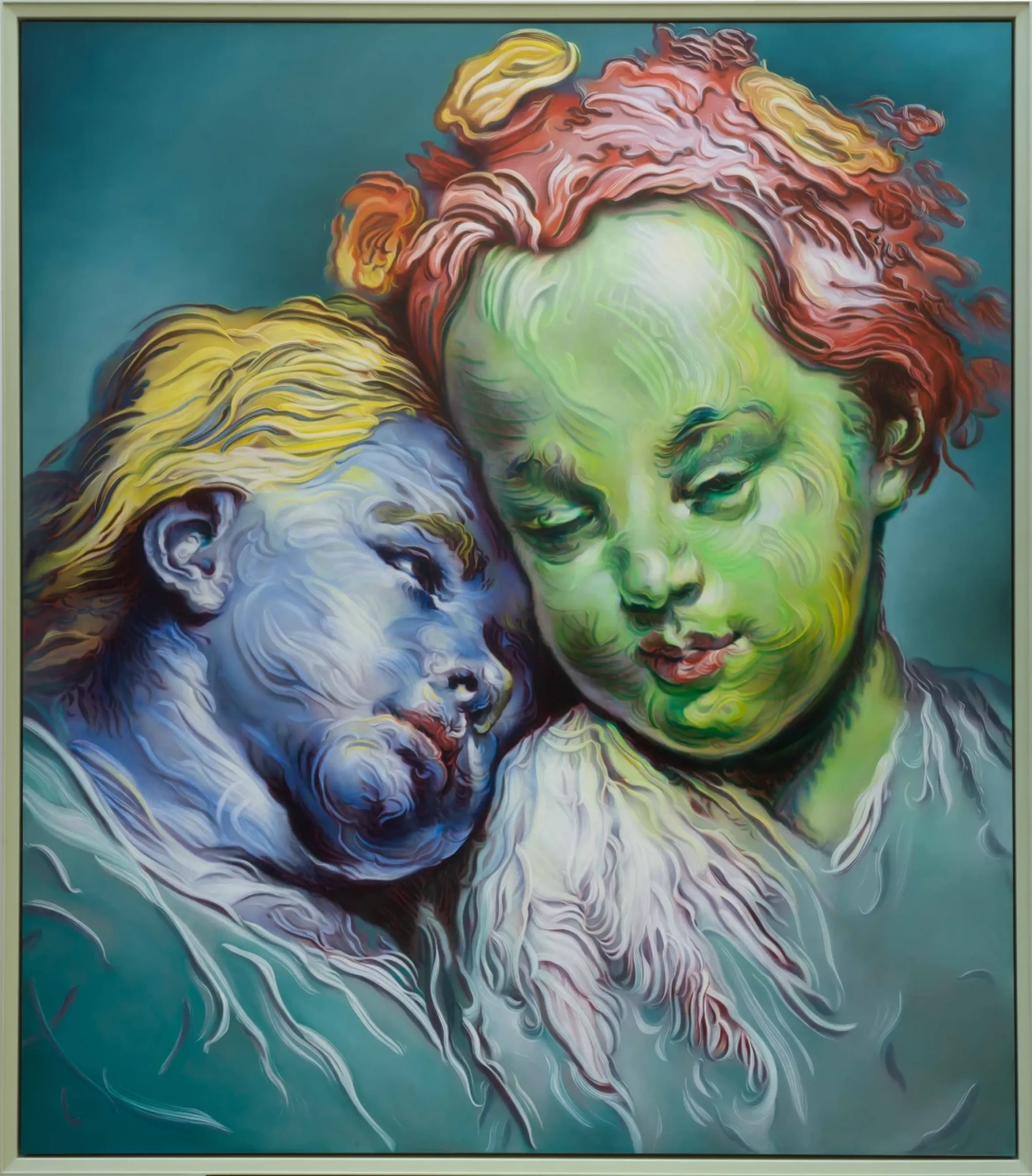 Glenn Brown, In the Arms of the Milky Way, 2024