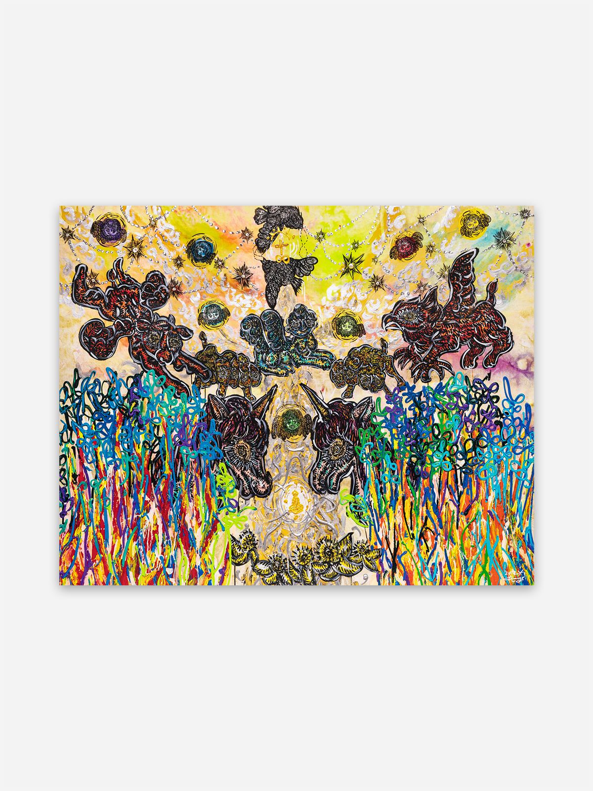 小松美羽版画【Sacred Connectedness】ED372 小松美羽版画【Sacred Connectedness】ED372 miwakomatsu-