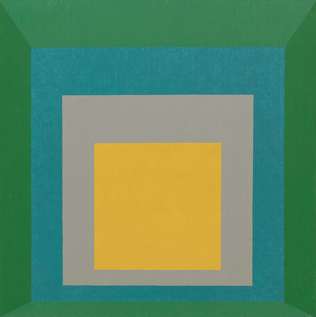 Homage to the Square, 1971 (yellow) & Study for Homage to the