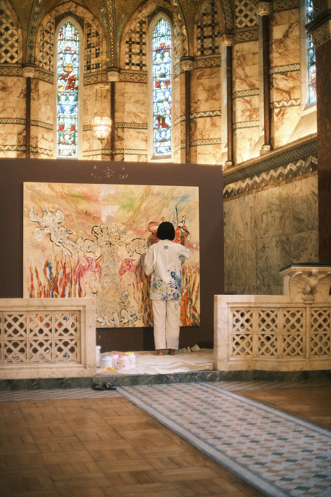 小松美羽版画【Sacred Connectedness】ED372 小松美羽版画【Sacred Connectedness】ED372 The World of