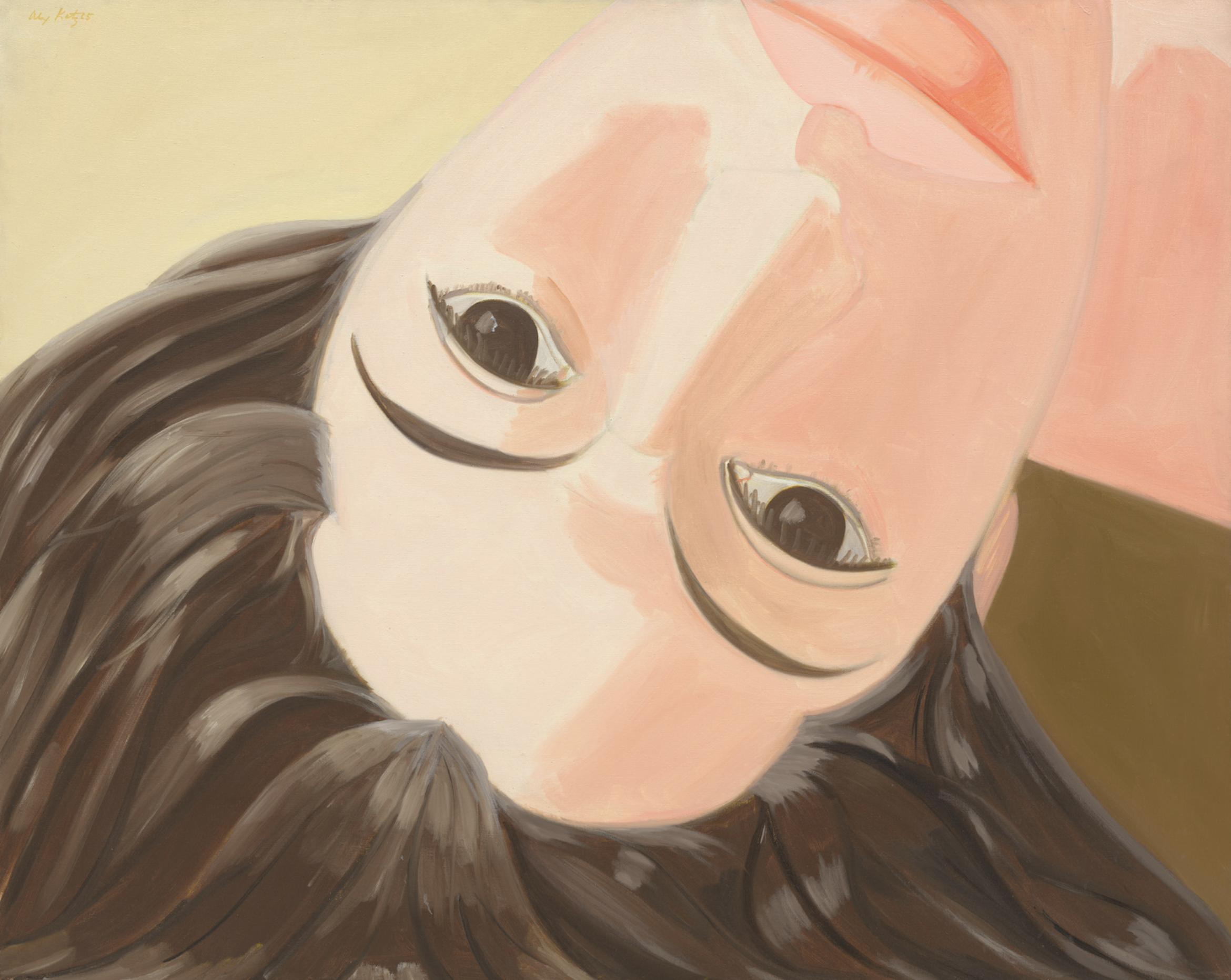 'Upside Down Ada' by Alex Katz, 1965