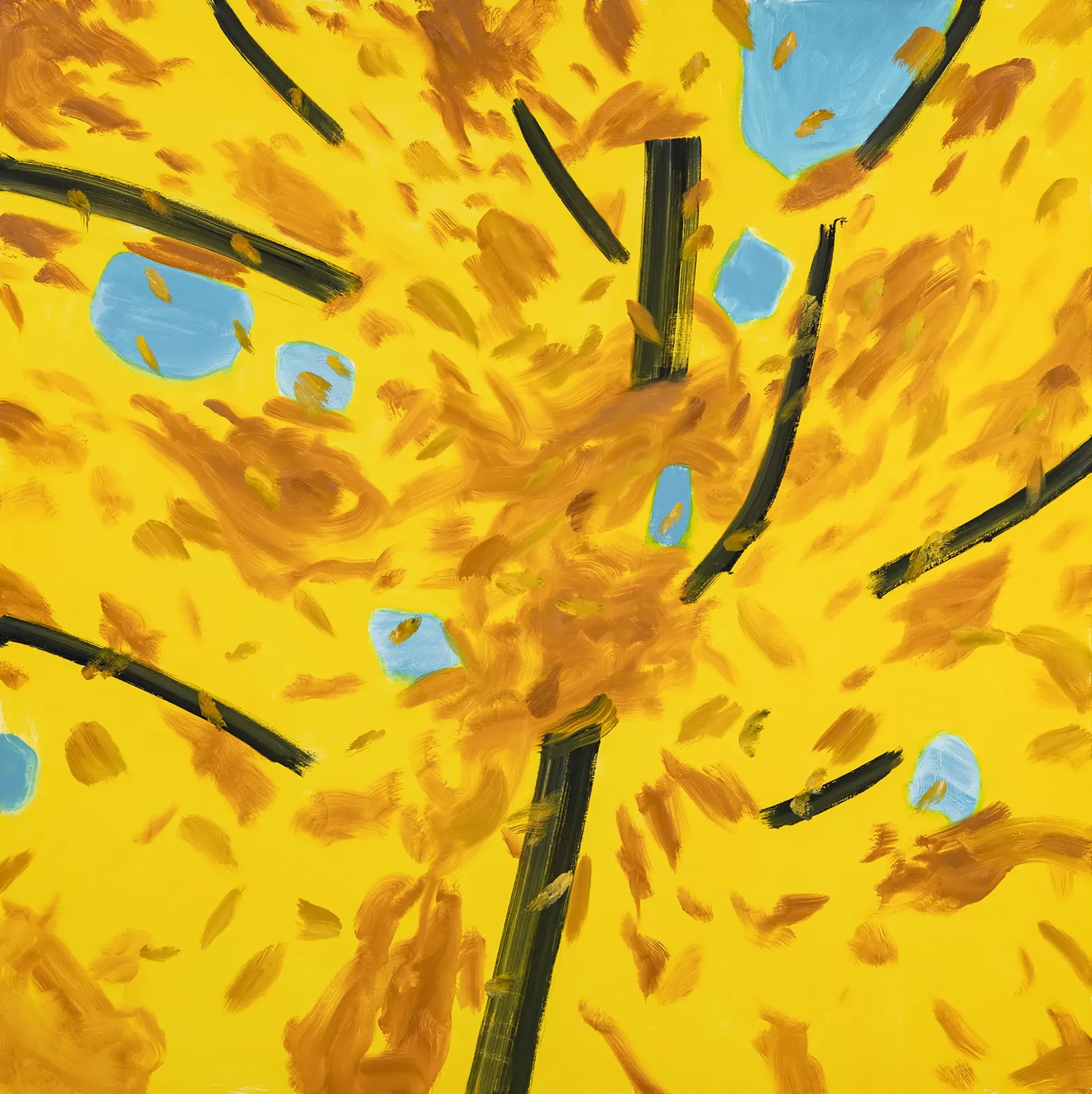 Alex Katz, 'Yellow Tree I', 2020
