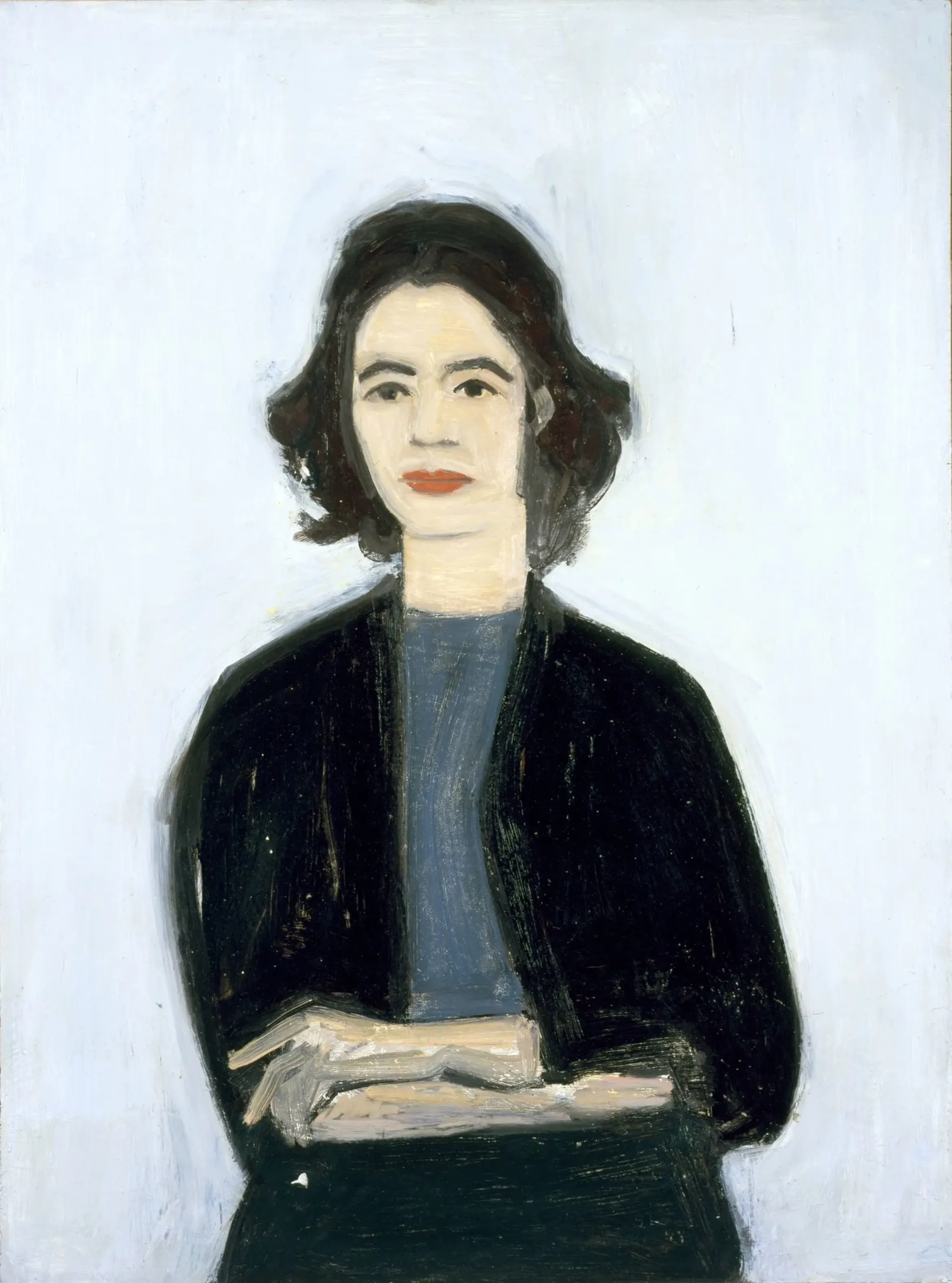 Ada in Black Sweater by Alex Katz