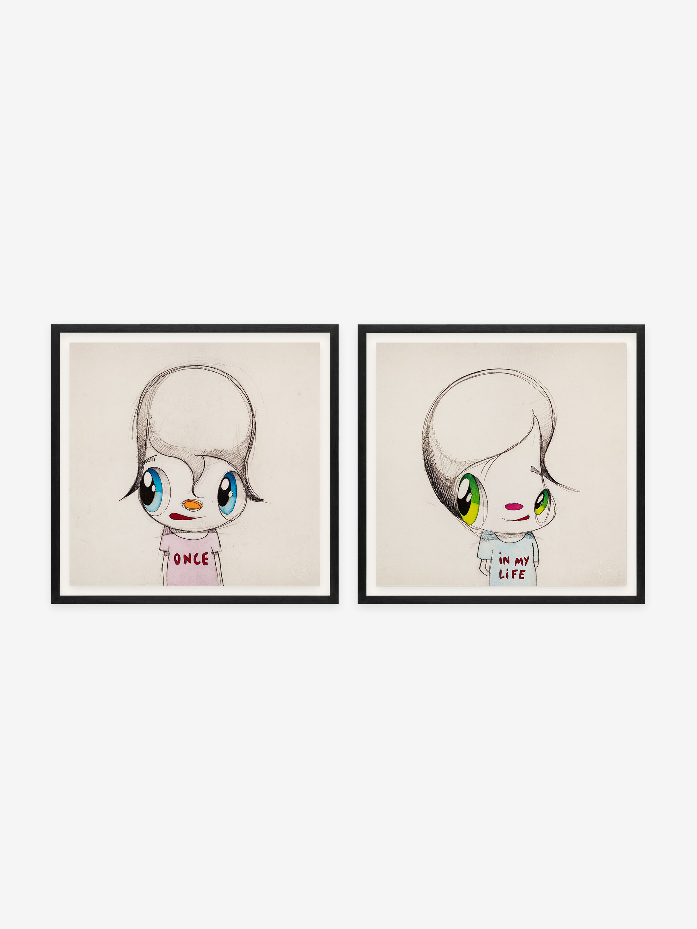 Once in my Life framed composite black frames