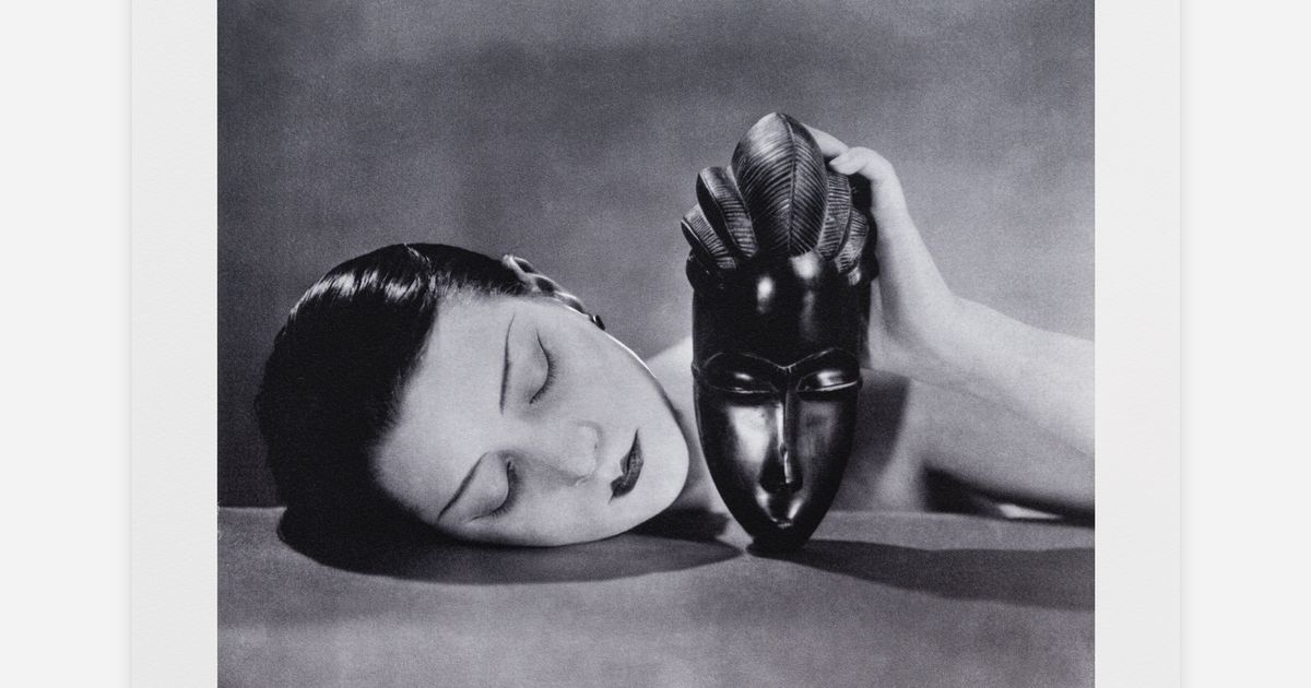 Man Ray Le masque Africain (1923) ポスター Man Ray Kiki with