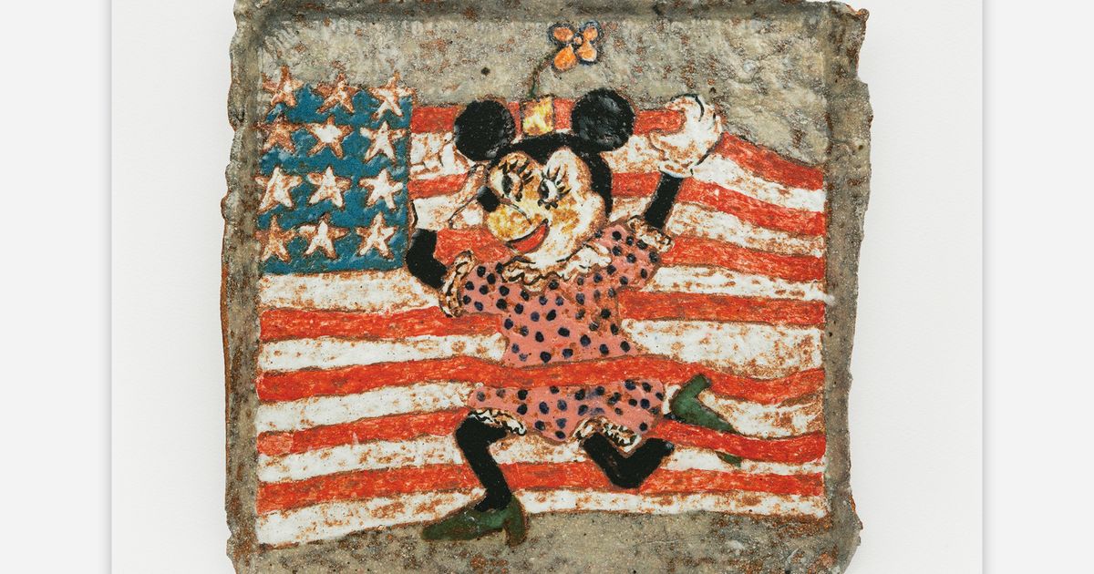Homage for Jasper Johns by Magdalena Suarez Frimkess