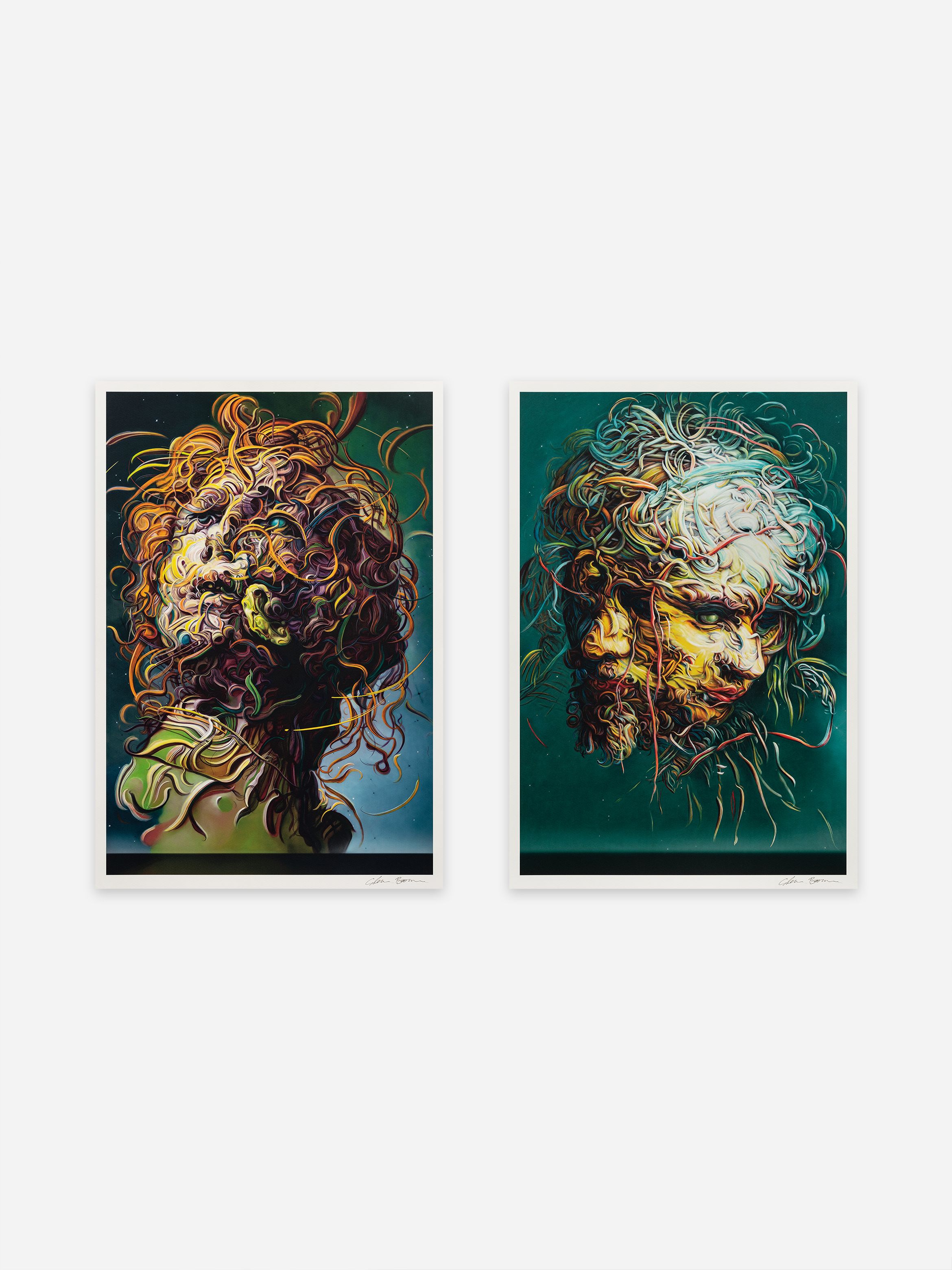Hero of archival pigment prints by Glenn Brown