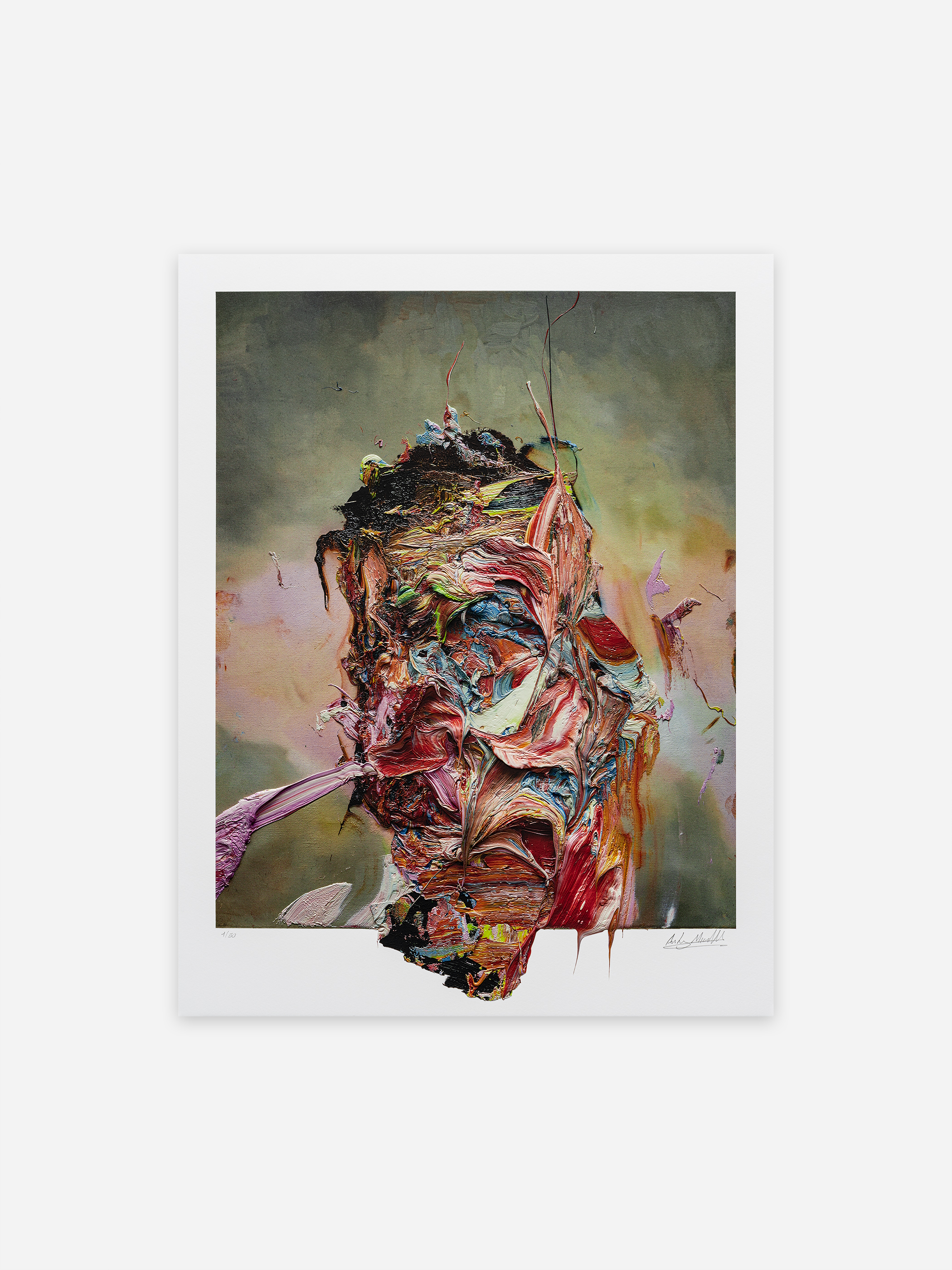 Portrait of Francis Bacon by Antony Micallef