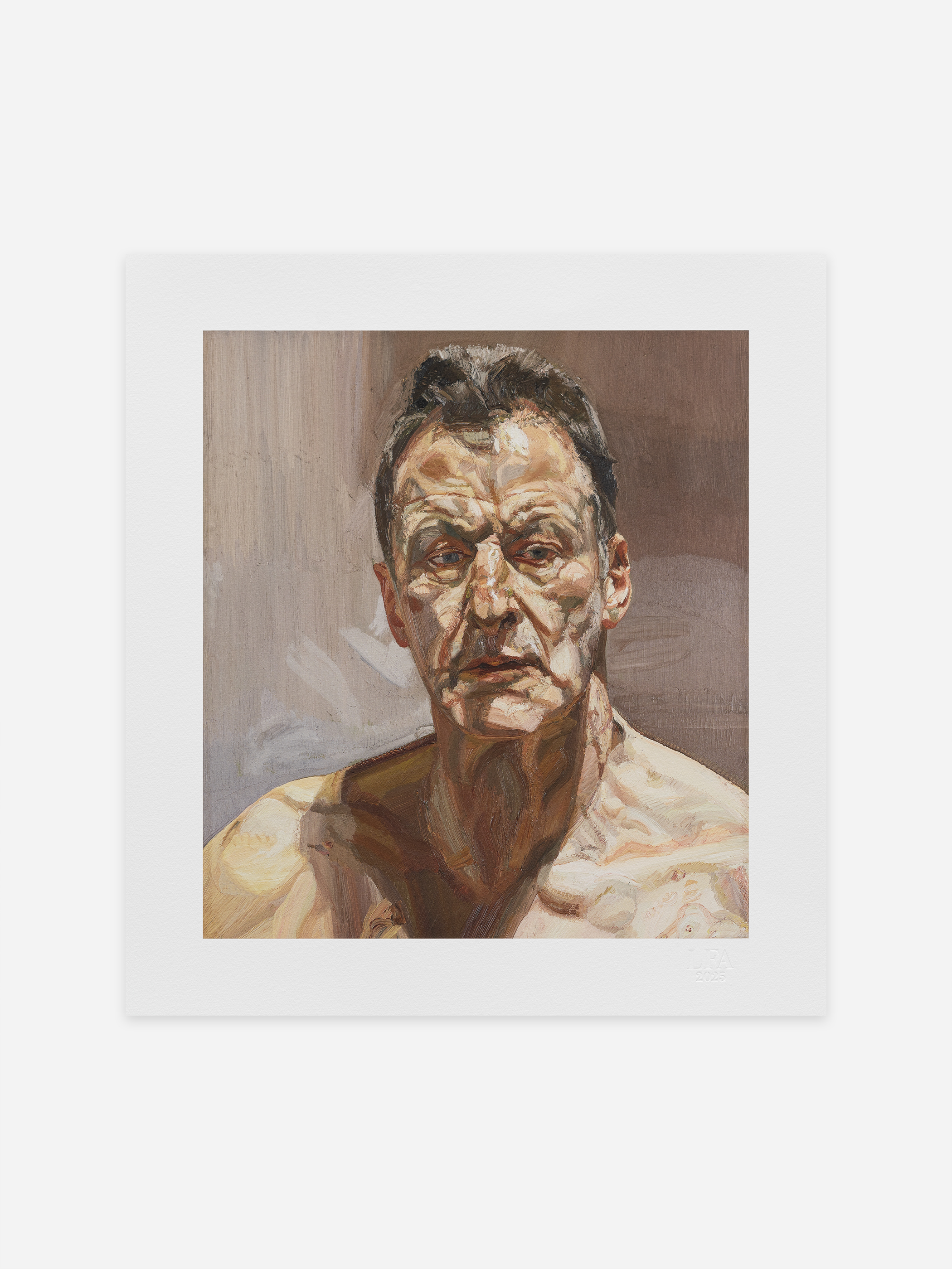 Reflection (Self-portrait), 1983-85 by Lucian Freud