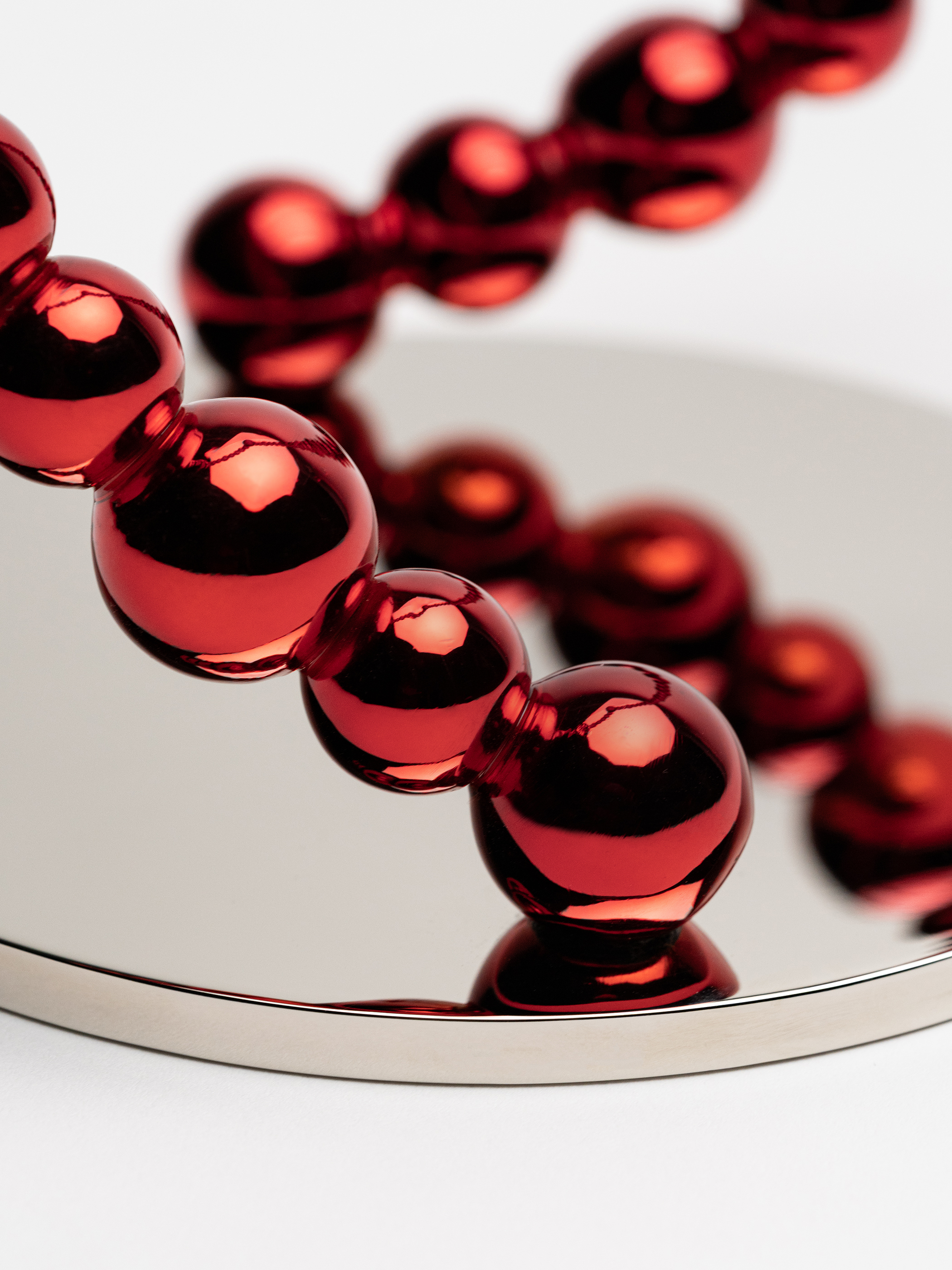 Kokoro (red) by Jean-Michel Othoniel