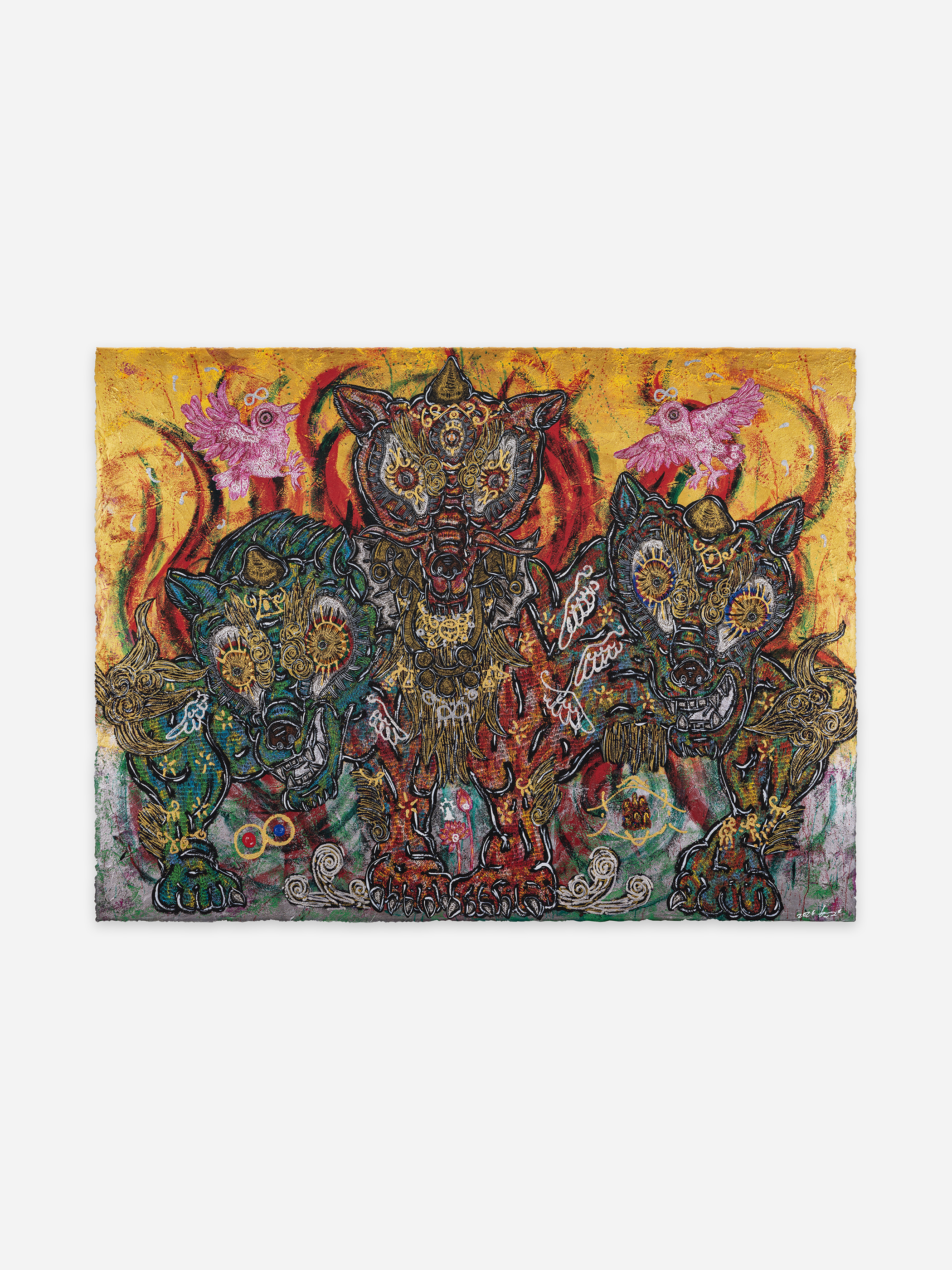 Three Guardians by Miwa Komatsu