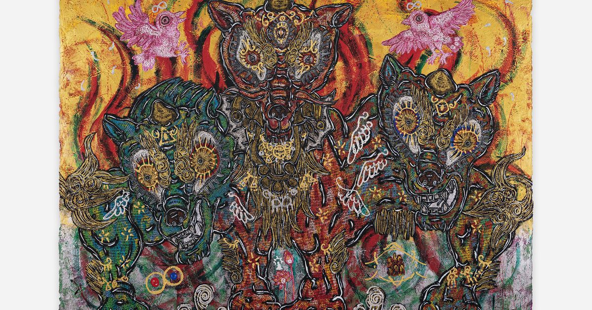 Three Guardians by Miwa Komatsu