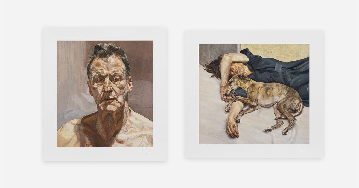 Reflection (Self-portrait), 1983-85 and Double Portrait, 1985-86 by ...