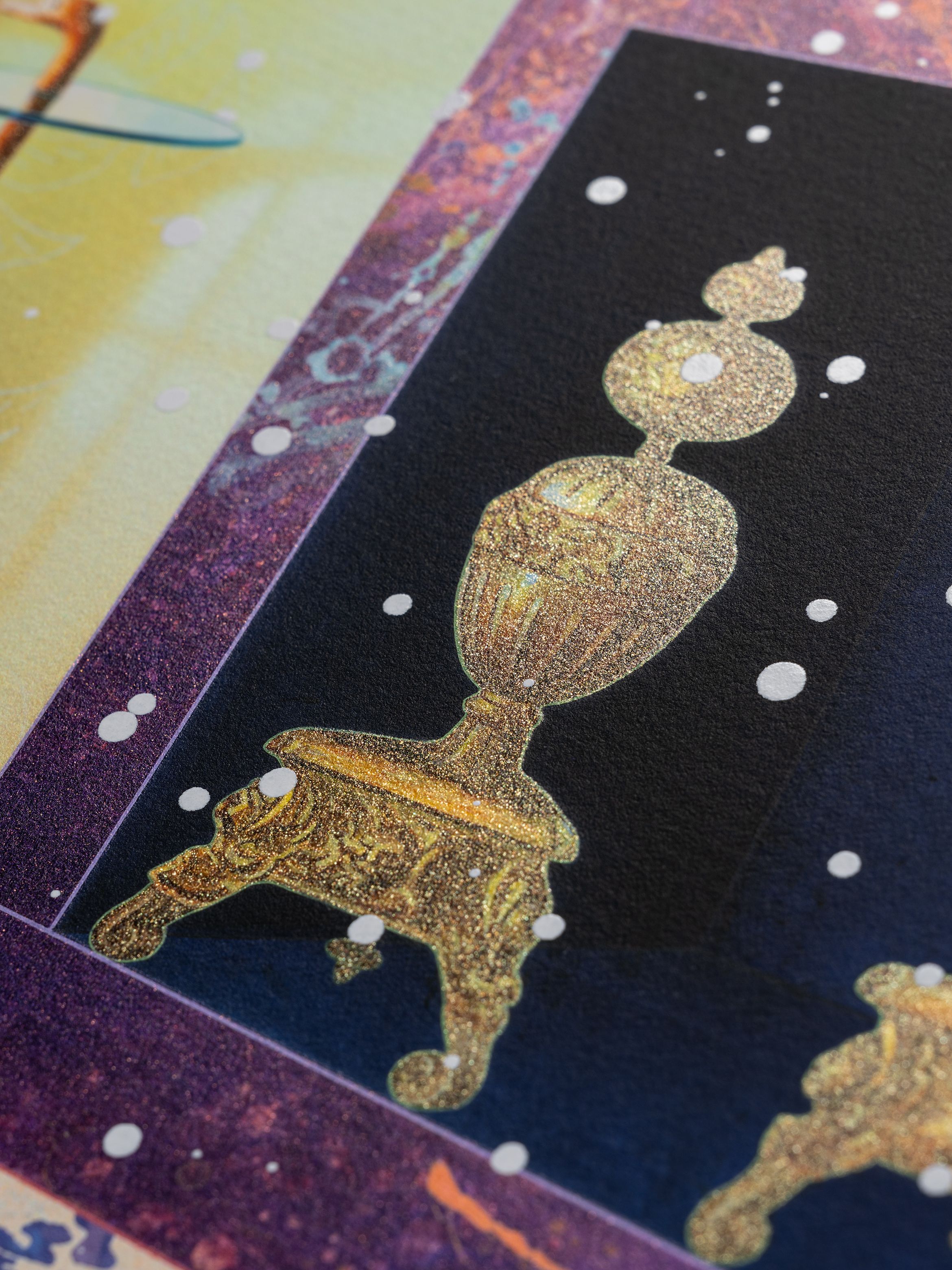 On-angle detail of an archival pigment print by Tomokazu Matsuyama.