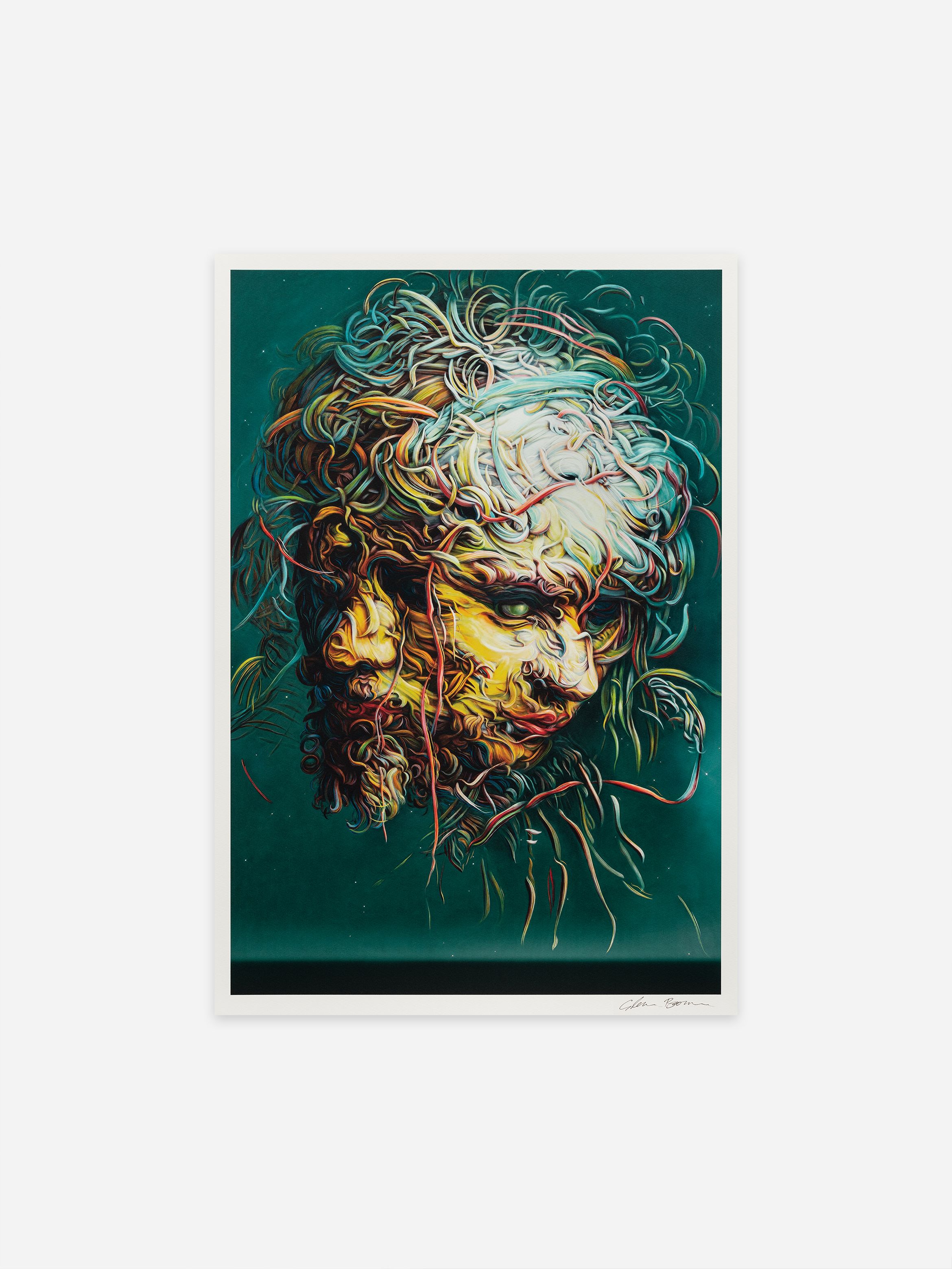 Hero of an archival pigment print by Glenn Brown.