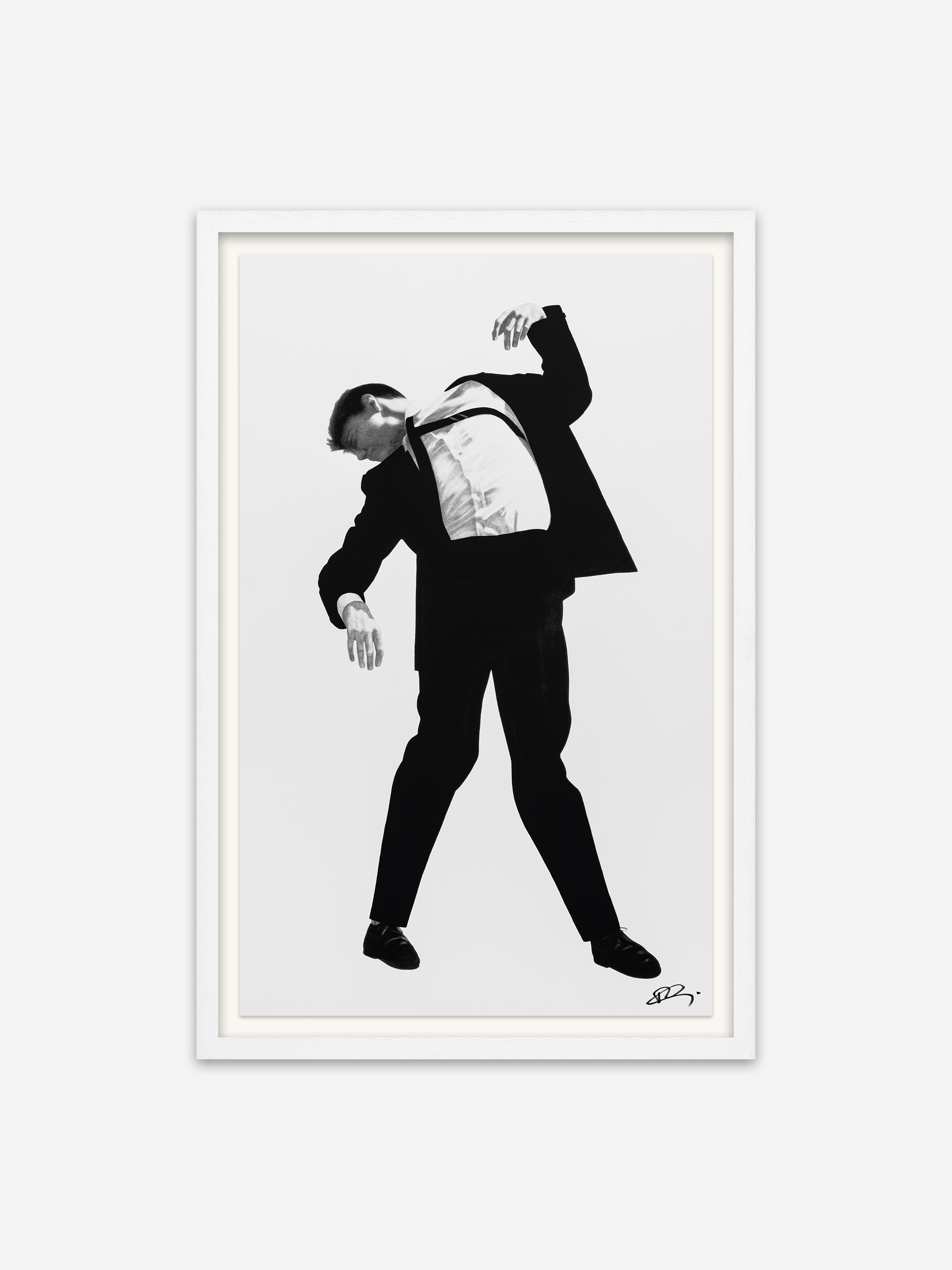 Untitled (Eric, from the series “Men in the Cities”) by Robert Longo