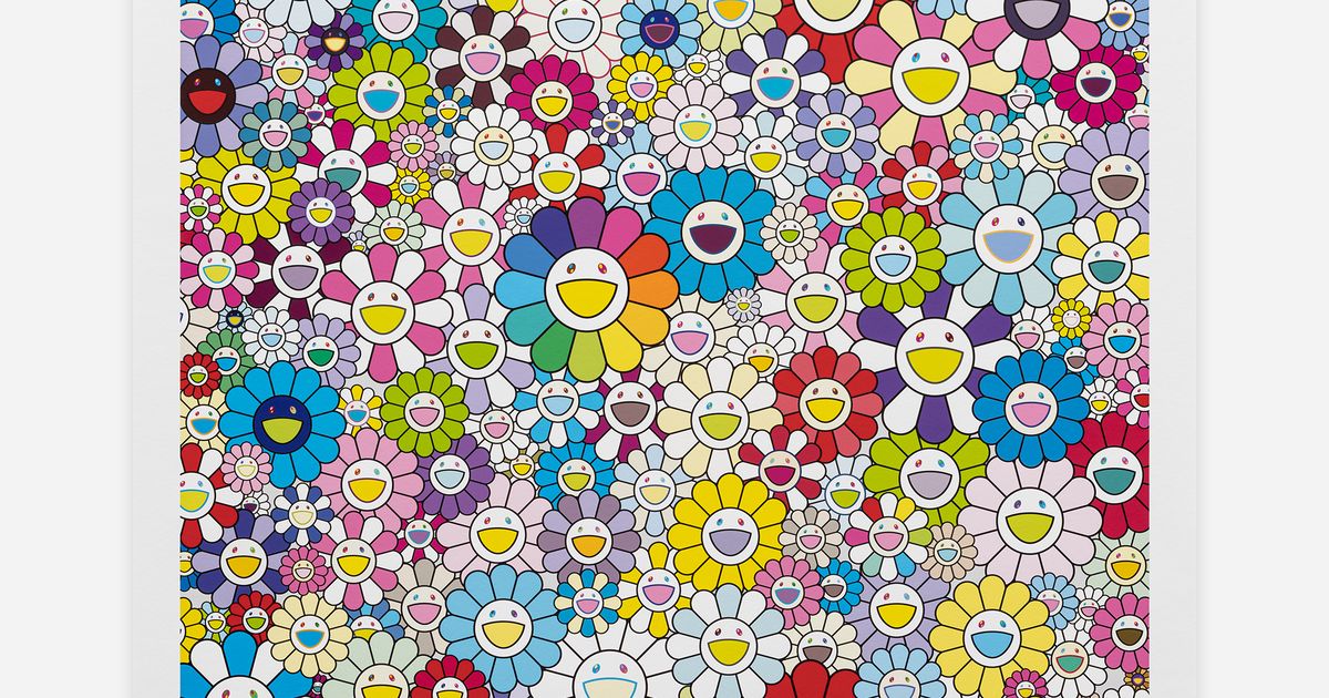 Flowers of Heaven, 2018 by Takashi Murakami