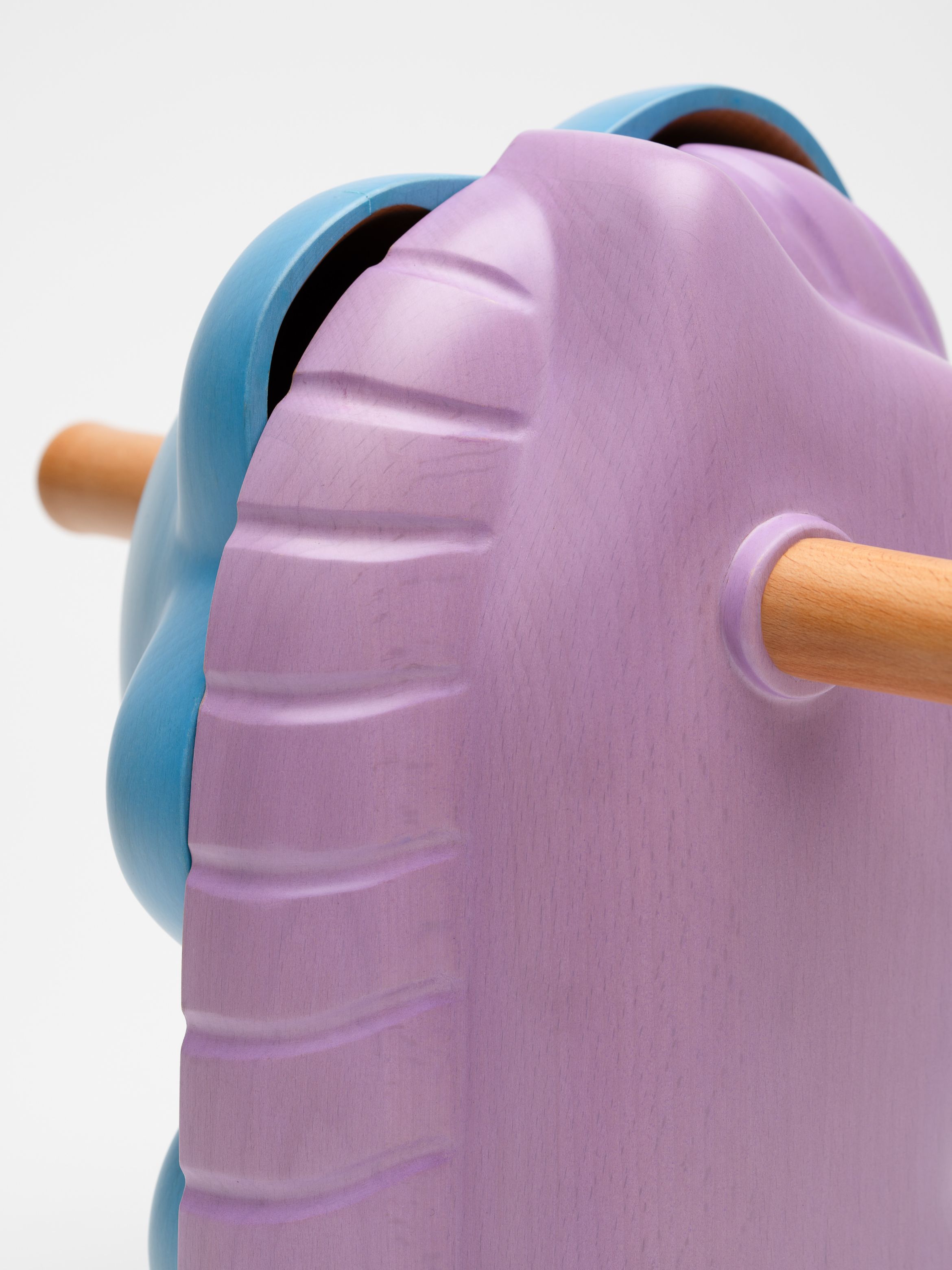 Split-Rocker (Wood) Pink/Blue & Split-Rocker (Wood) Pink/Orange by Jeff ...