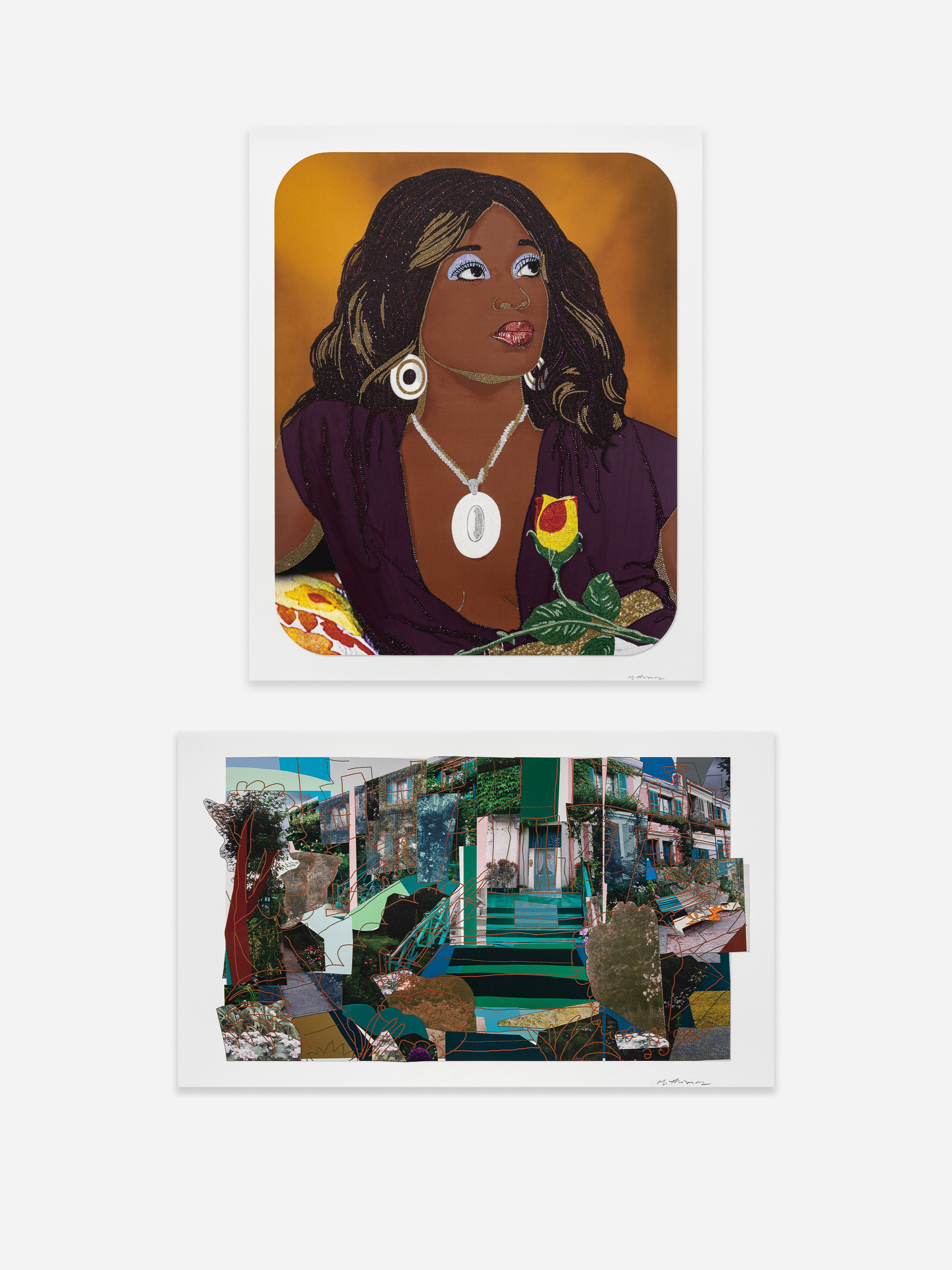 Girlfriends & Lovers, Portrait of Qusuquzah #8, A Moment's