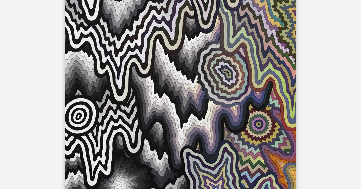 Driptych I by Jen Stark