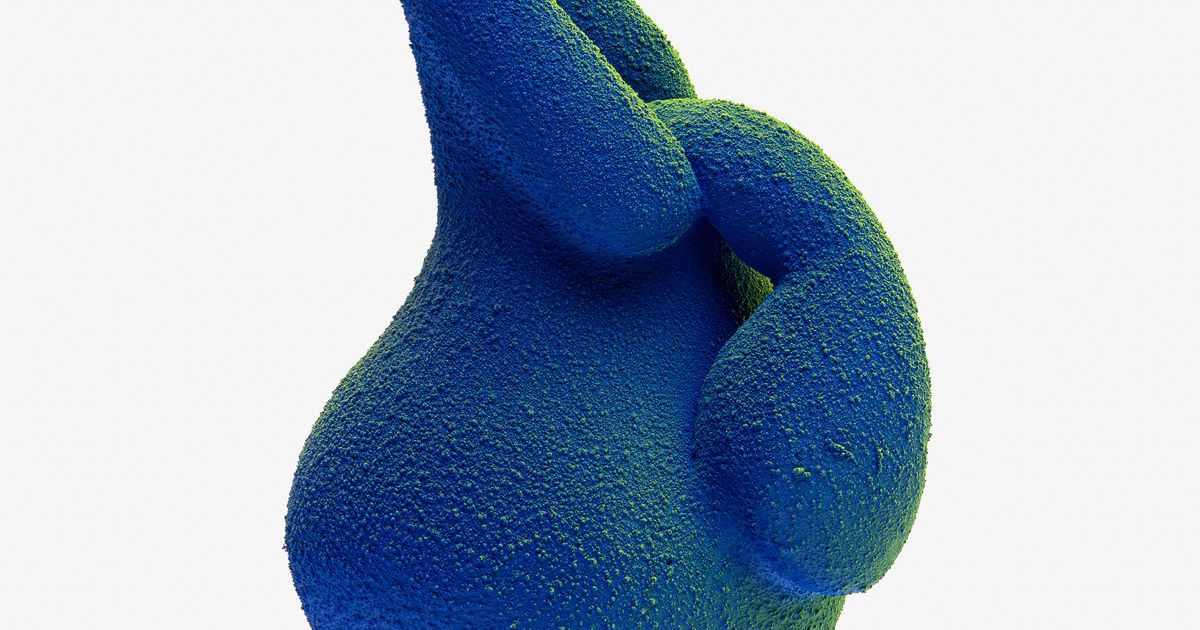 Blue & Green Pitcher by Maxwell Mustardo
