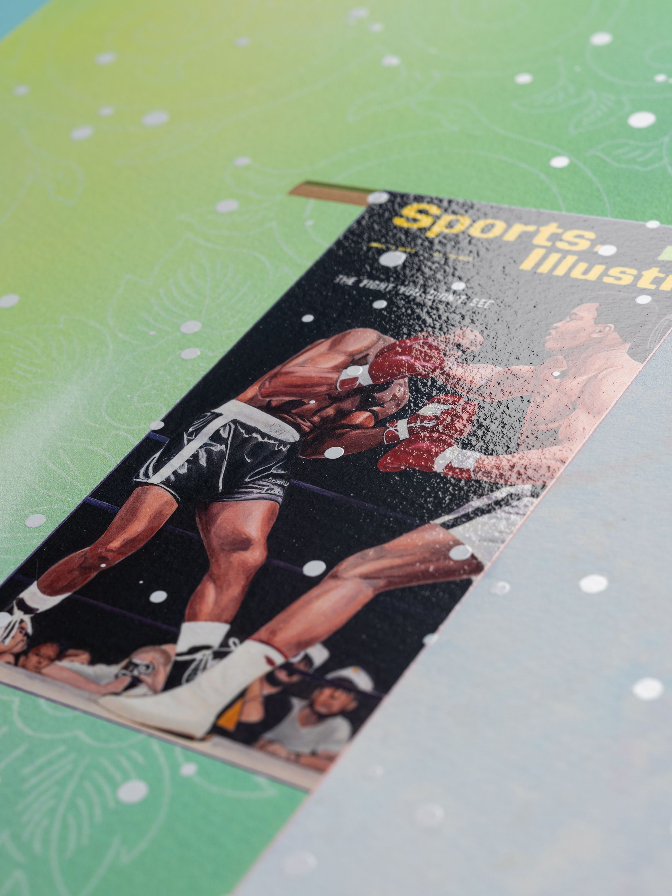 On-angle detail of an archival pigment print by Tomokazu Matsuyama.