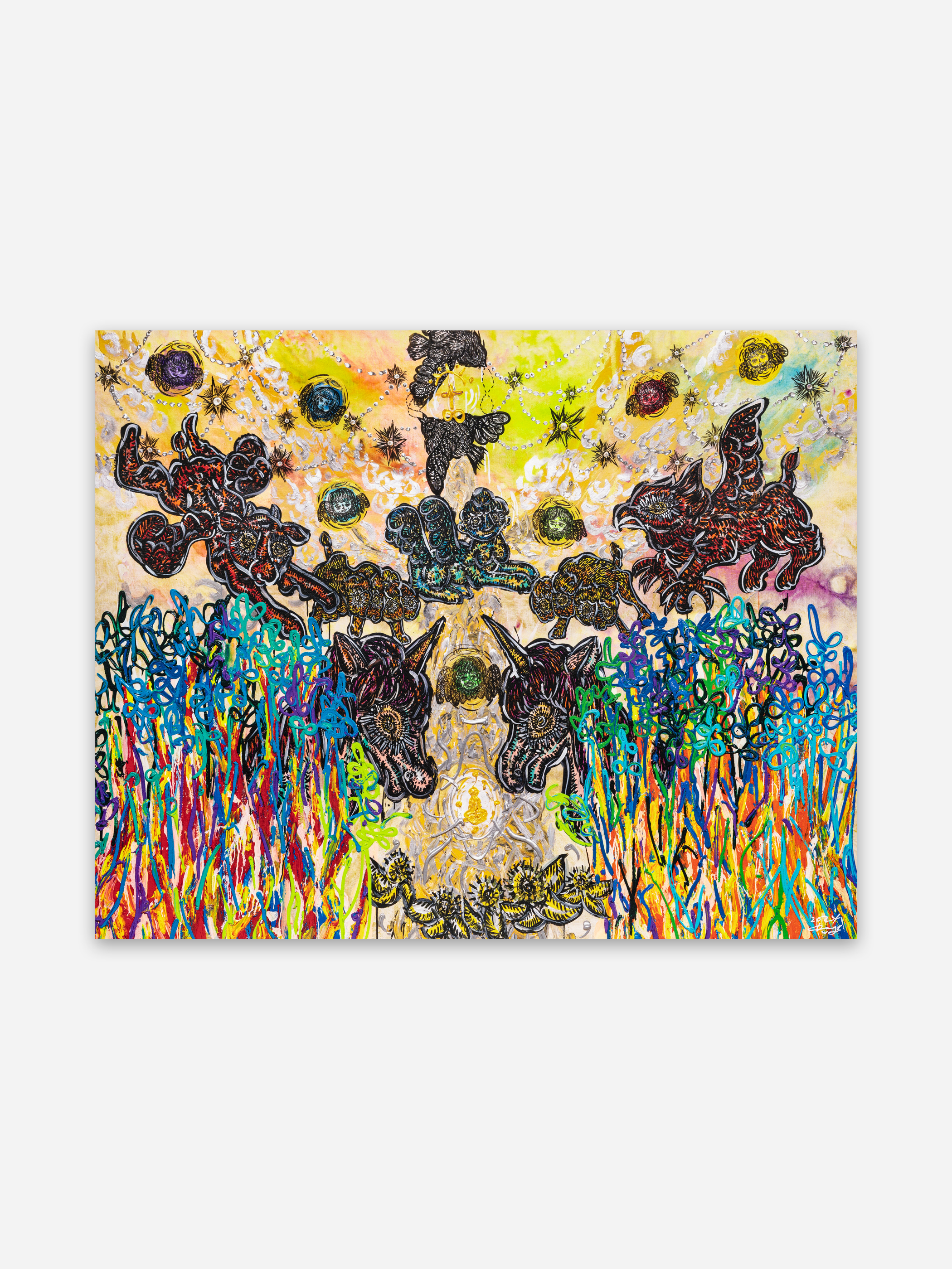 小松美羽版画【Sacred Connectedness】ED372 Miwa Komatsu | Sacred Connectedness (2024) | Available for