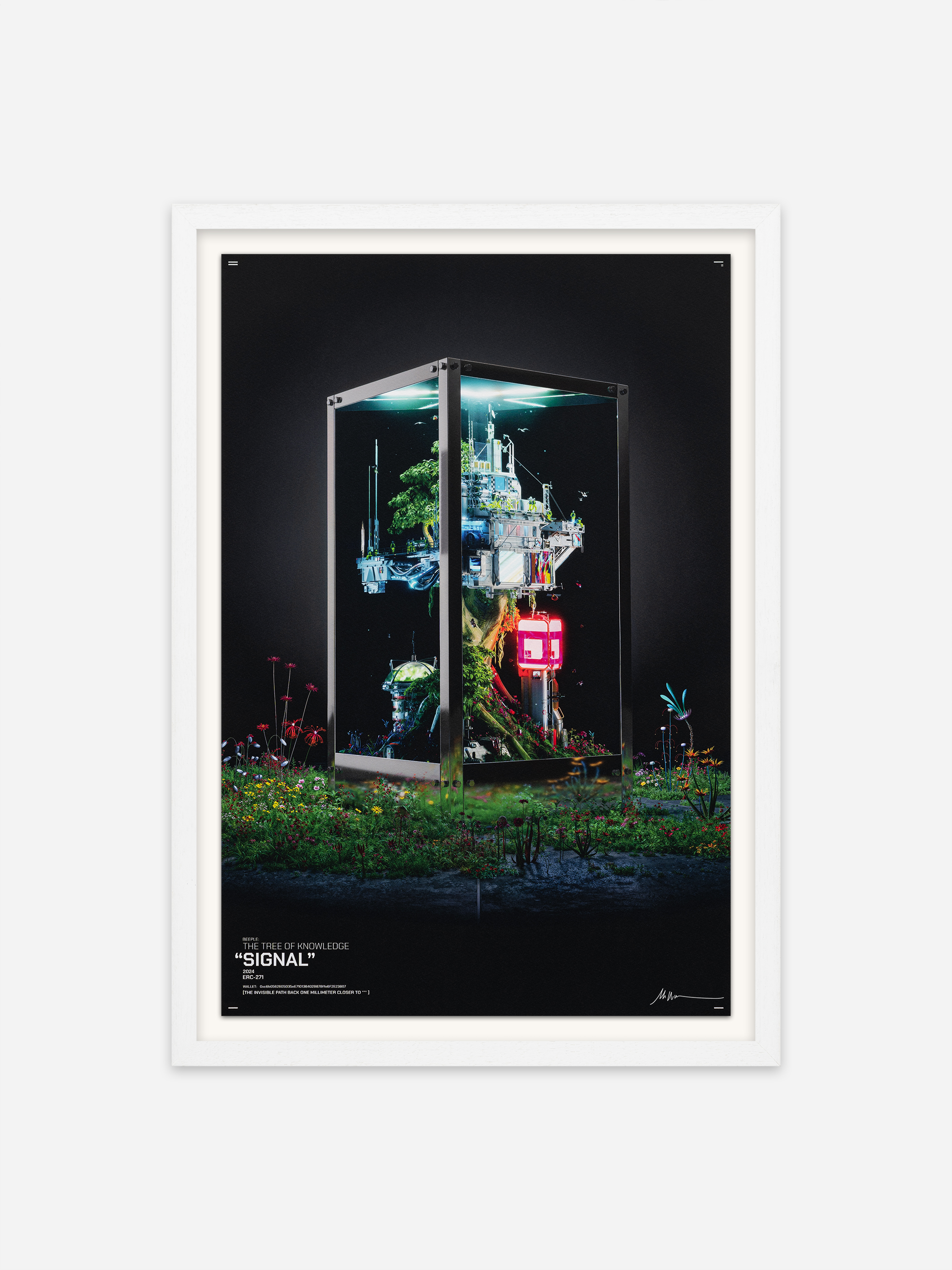 THE TREE OF KNOWLEDGE (Triptych) by Beeple