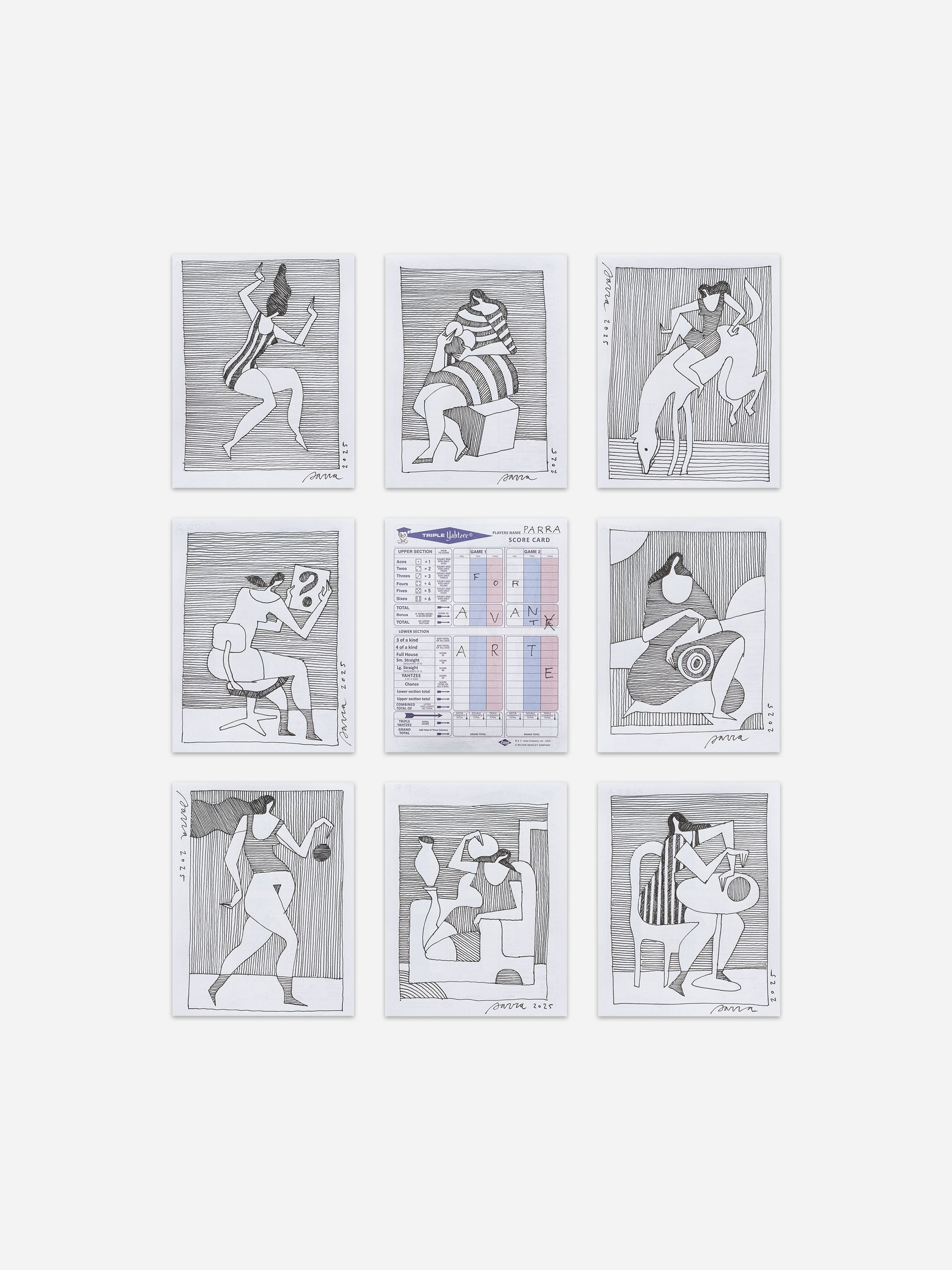 Piet Parra Yahtzee Papers