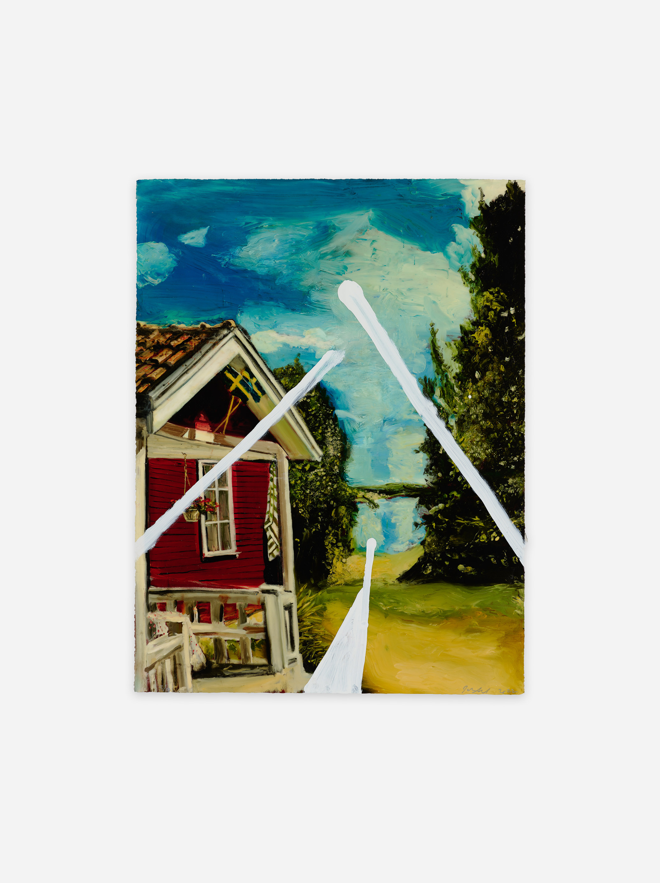 洋書JULIAN SCHNABELPAINTINGS1976-2007(H) Julian Schnabel. Art Edition No. 1–35 'Overpainted cover