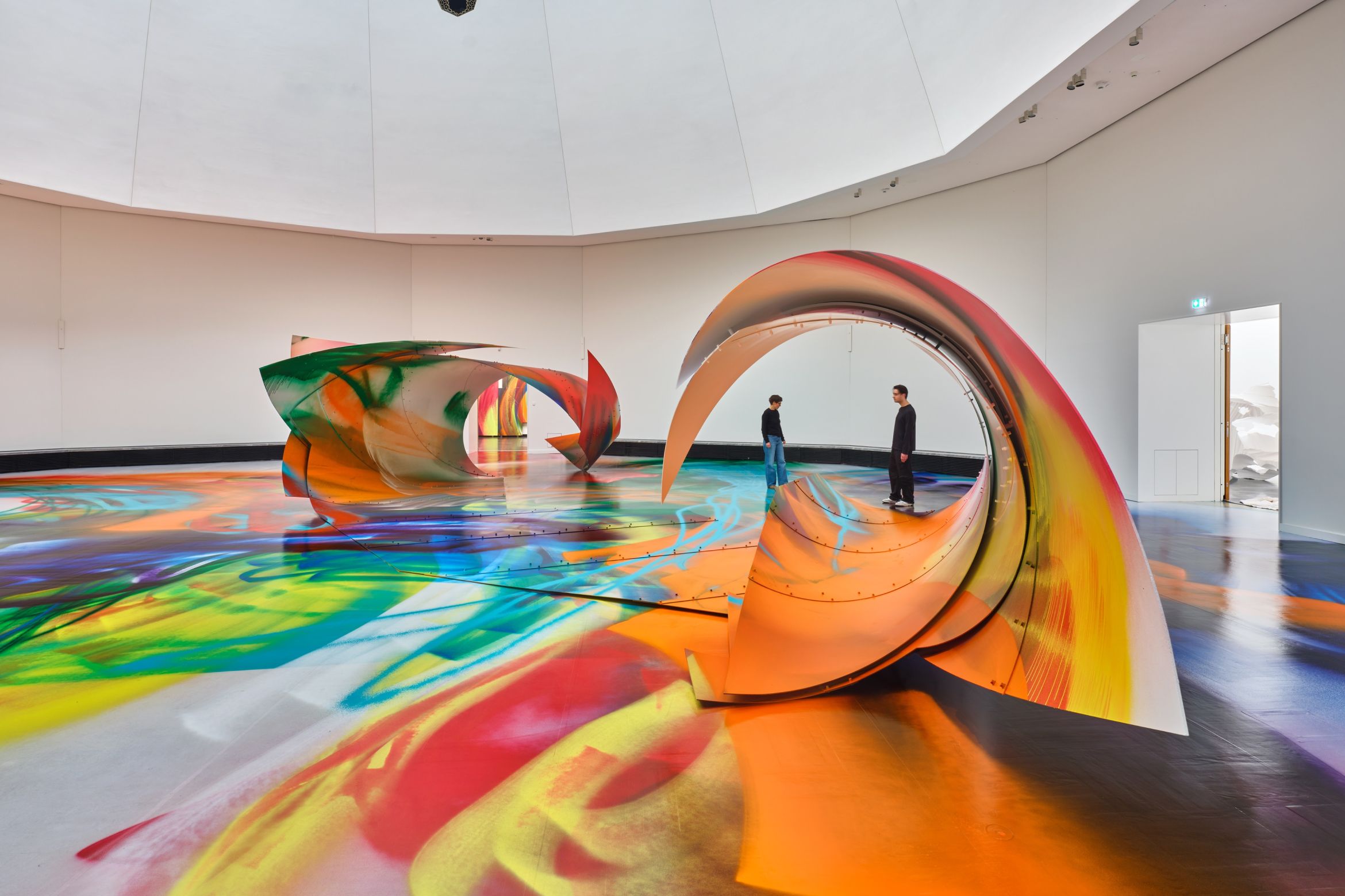 Katharina Grosse, 'The Sprayed Dear'