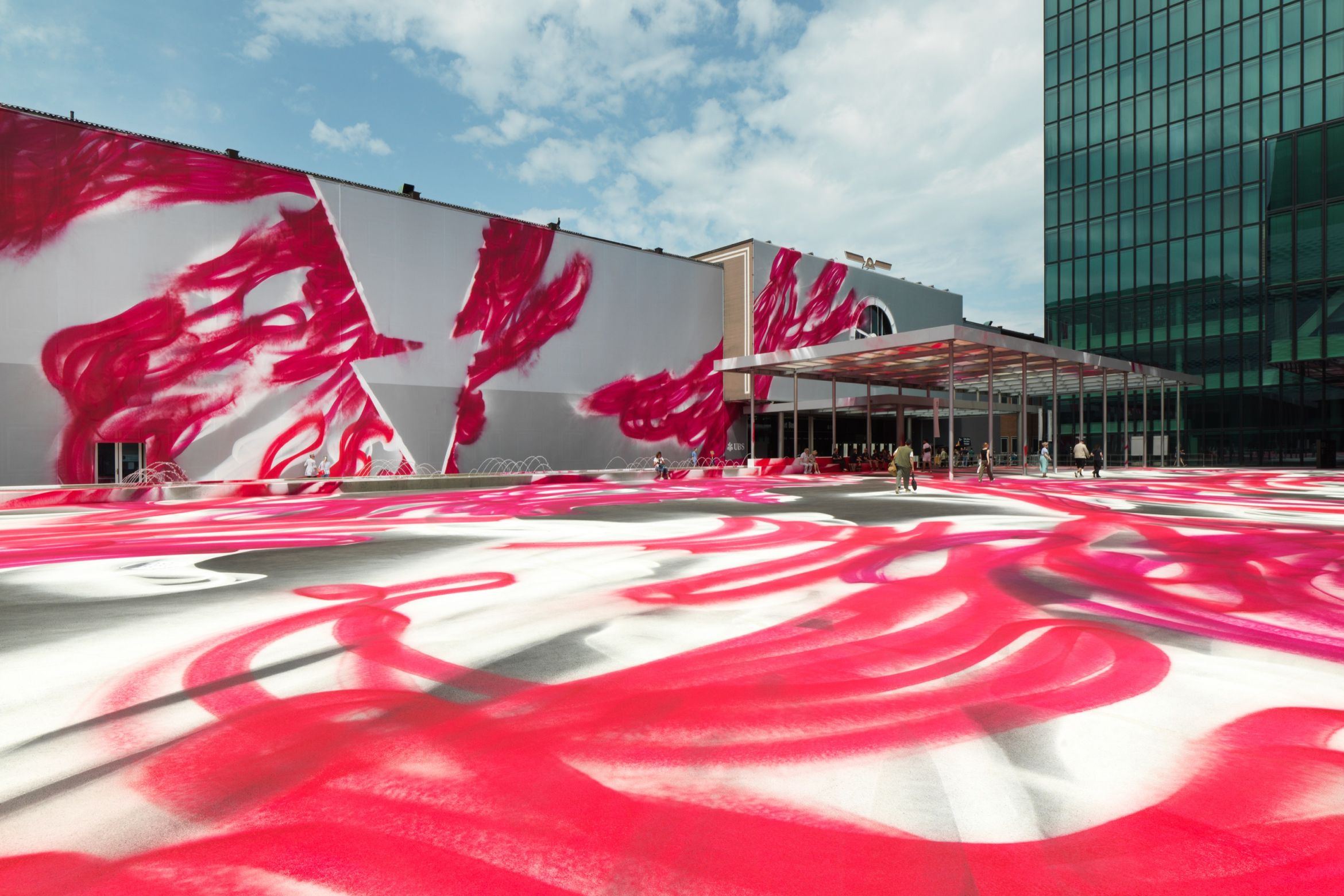 Katharina Grosse, 'CHOIR'