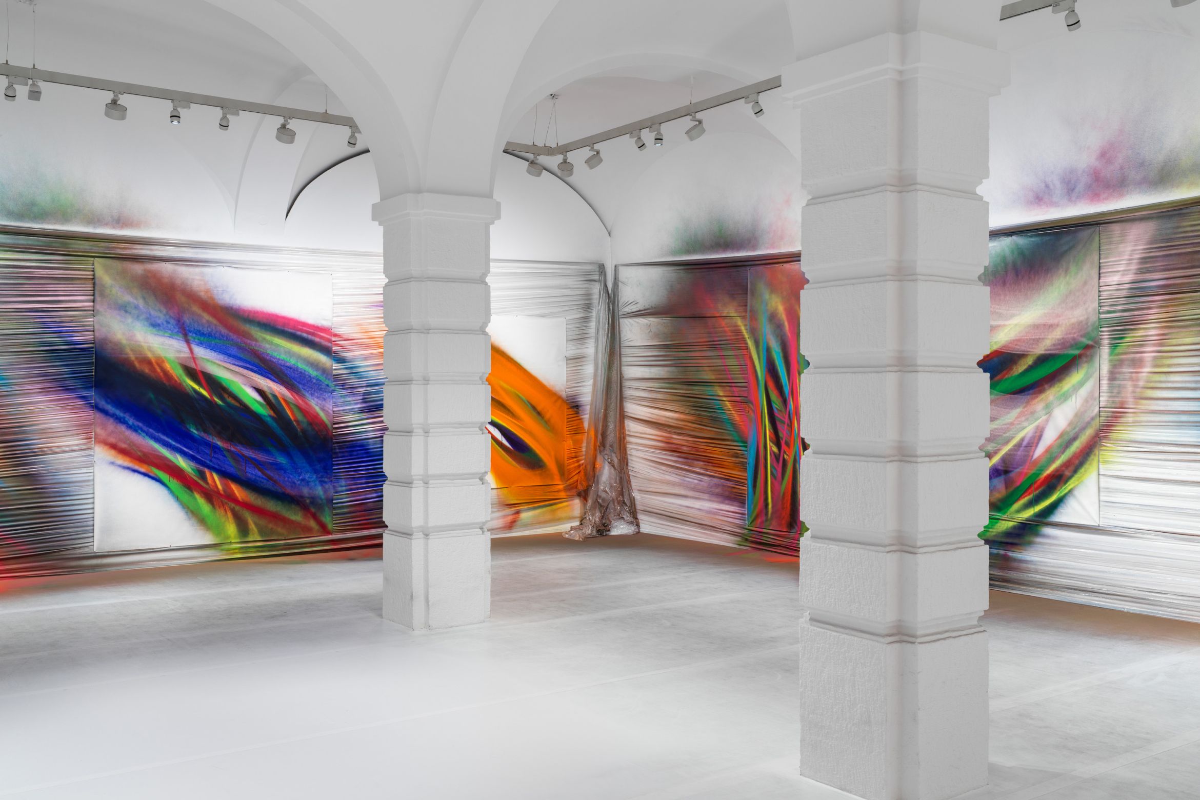 Katharina Grosse, 'Warum Drei Töne Kein Dreieck Bilden', 2023