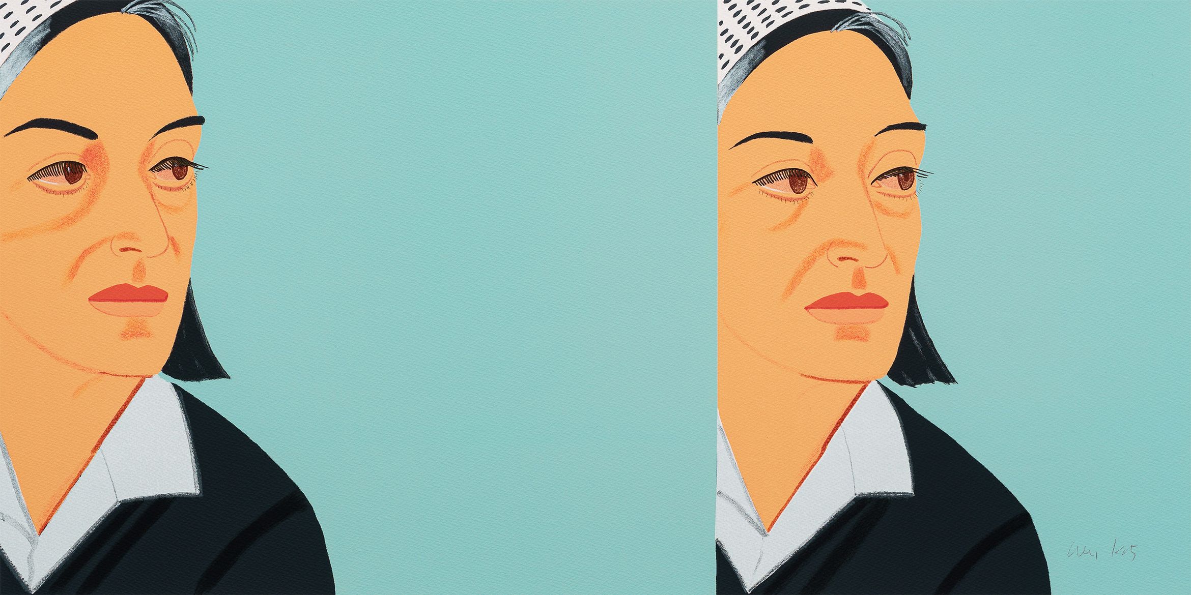 Alex Katz, 'Ada Ada', a new limited edition print launched in collaboration with Avant Arte for the Guggenheim.